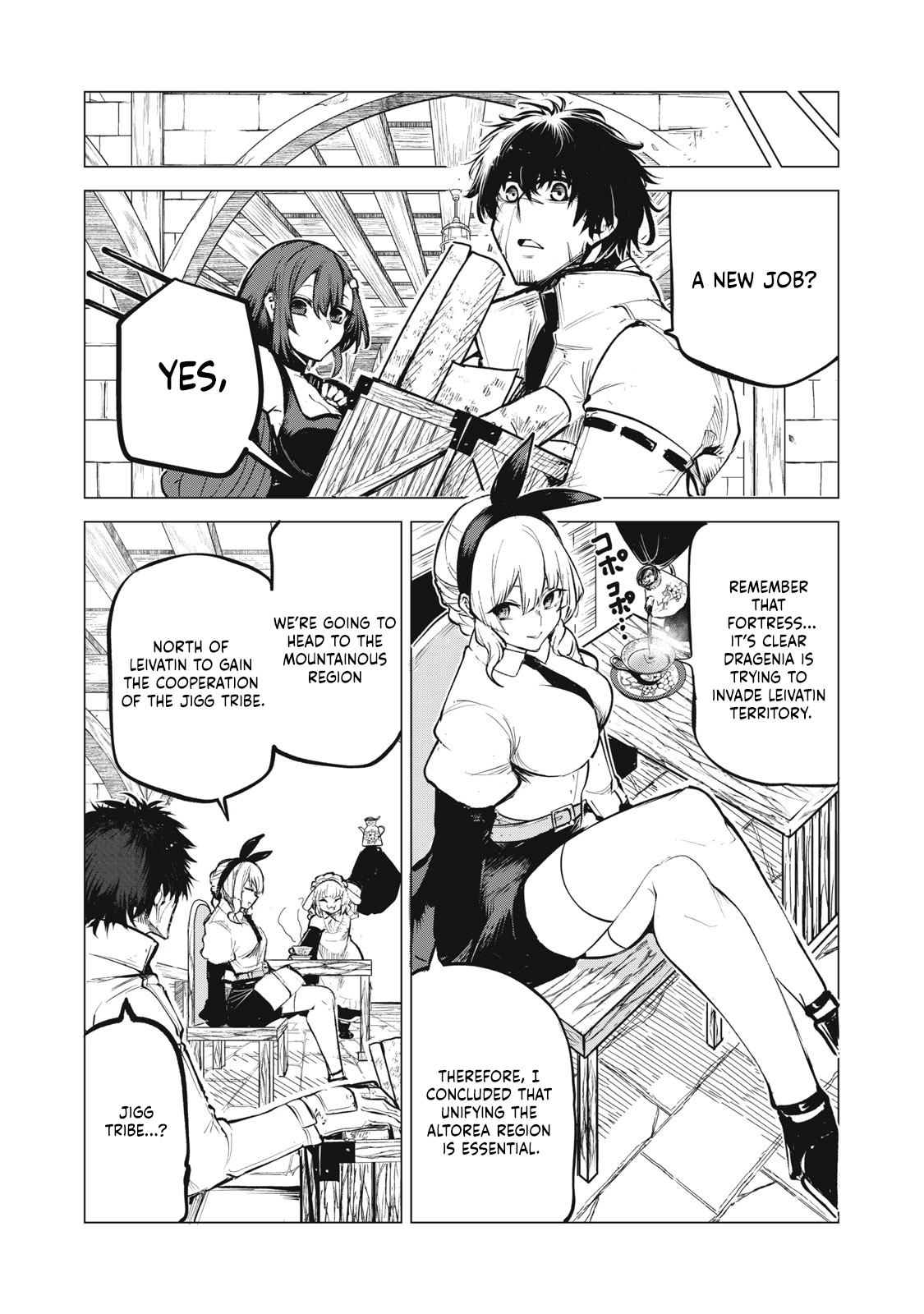 Kuni wo Owareta Ryuushi-san, Hirowareta Ringoku de Ukkari Musou Shite Shimau. ~Jakushou Kokka ga Tairiku Saikyou no Ryuu no Rakuen ni Naru made~ Chapter 13 page 16 - 