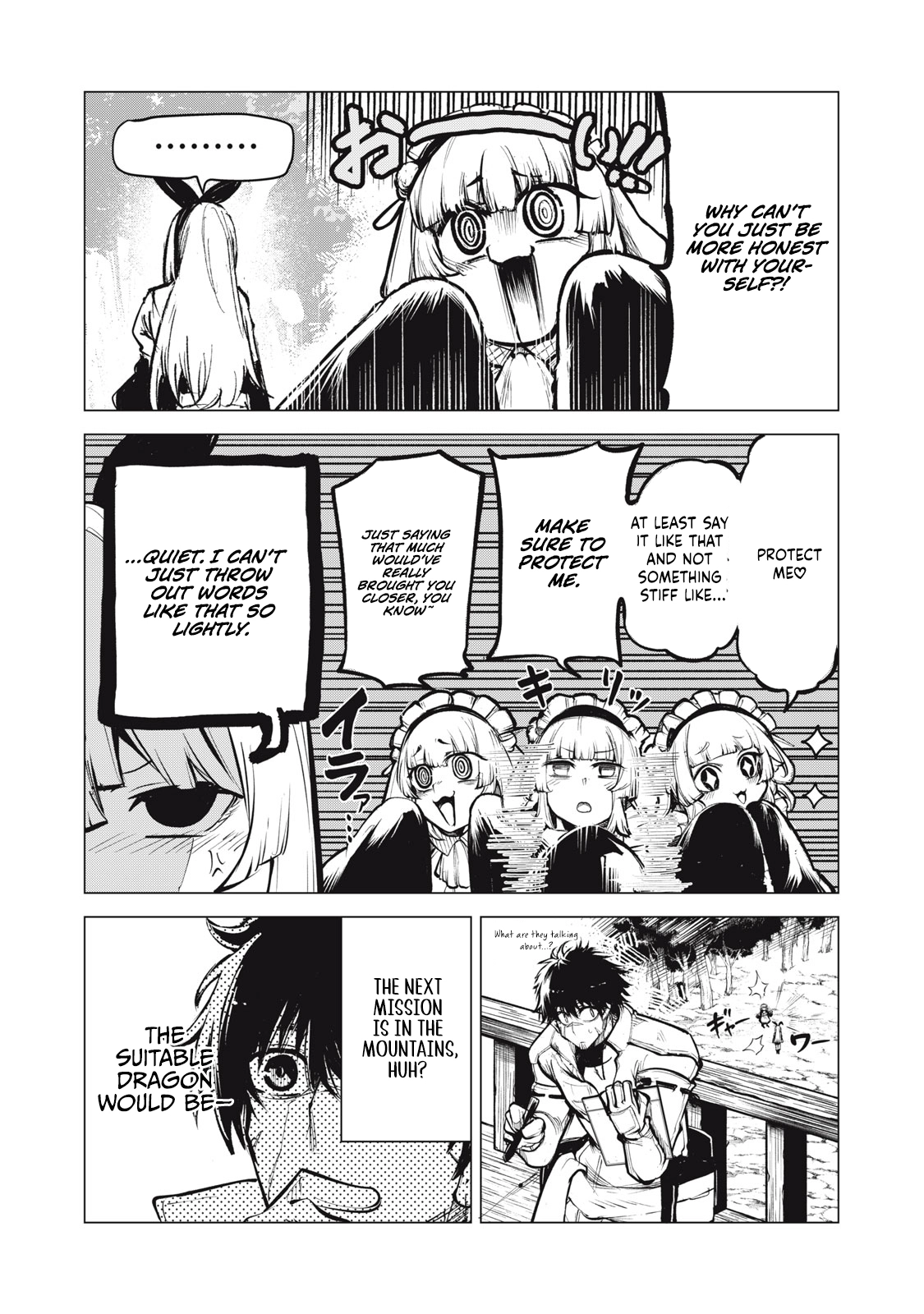 Kuni wo Owareta Ryuushi-san, Hirowareta Ringoku de Ukkari Musou Shite Shimau. ~Jakushou Kokka ga Tairiku Saikyou no Ryuu no Rakuen ni Naru made~ Chapter 13 page 19 - 