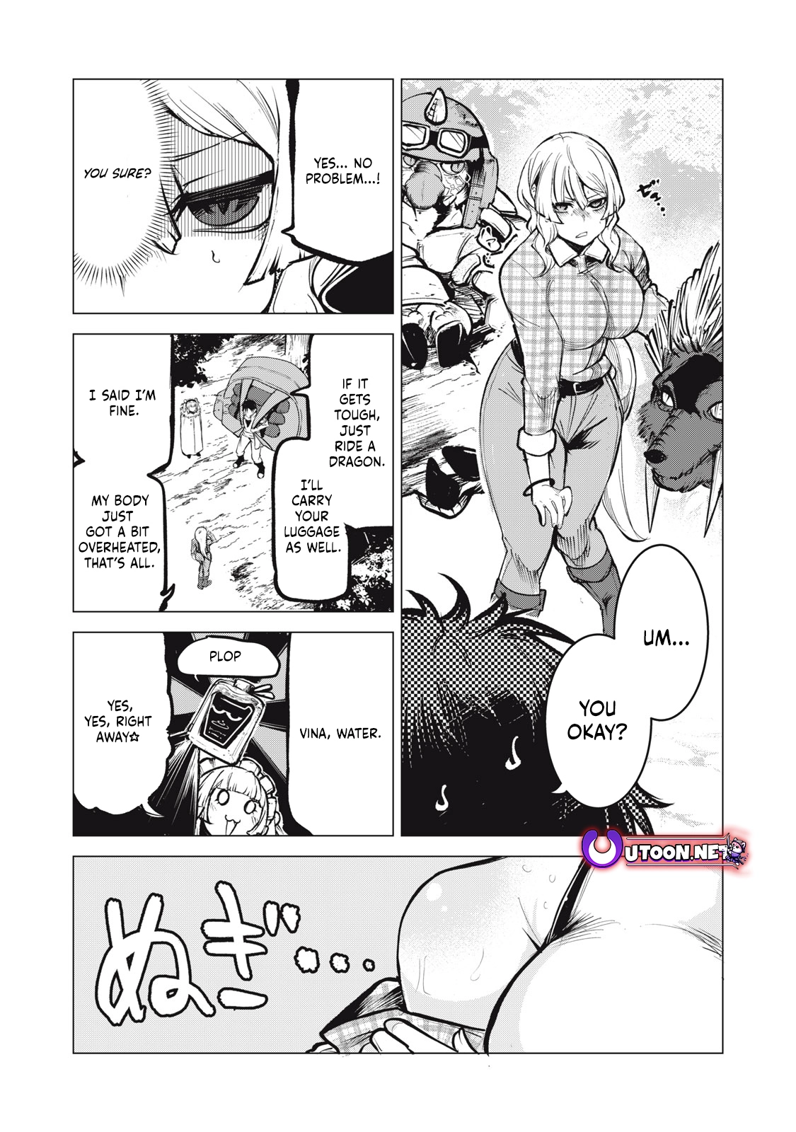 Kuni wo Owareta Ryuushi-san, Hirowareta Ringoku de Ukkari Musou Shite Shimau. ~Jakushou Kokka ga Tairiku Saikyou no Ryuu no Rakuen ni Naru made~ Chapter 14.1 page 6 - 