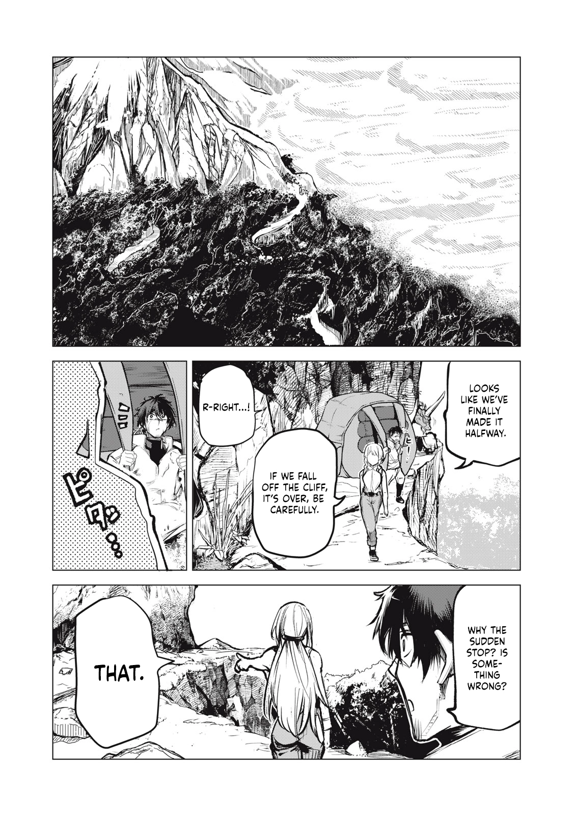 Kuni wo Owareta Ryuushi-san, Hirowareta Ringoku de Ukkari Musou Shite Shimau. ~Jakushou Kokka ga Tairiku Saikyou no Ryuu no Rakuen ni Naru made~ Chapter 14.1 page 8 - 