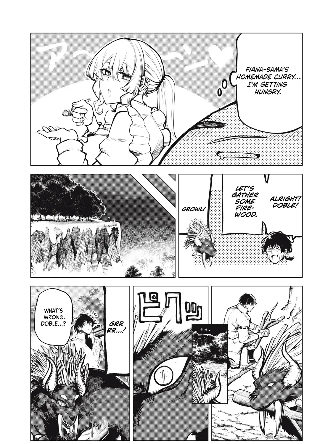Kuni wo Owareta Ryuushi-san, Hirowareta Ringoku de Ukkari Musou Shite Shimau. ~Jakushou Kokka ga Tairiku Saikyou no Ryuu no Rakuen ni Naru made~ Chapter 14.2 page 4 - 