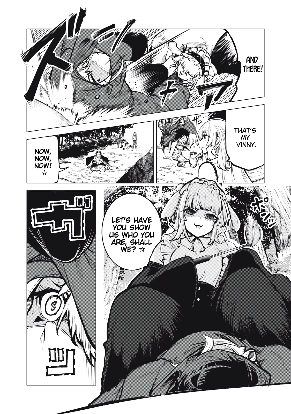 Kuni wo Owareta Ryuushi-san, Hirowareta Ringoku de Ukkari Musou Shite Shimau. ~Jakushou Kokka ga Tairiku Saikyou no Ryuu no Rakuen ni Naru made~ Chapter 14 page 21 - 
