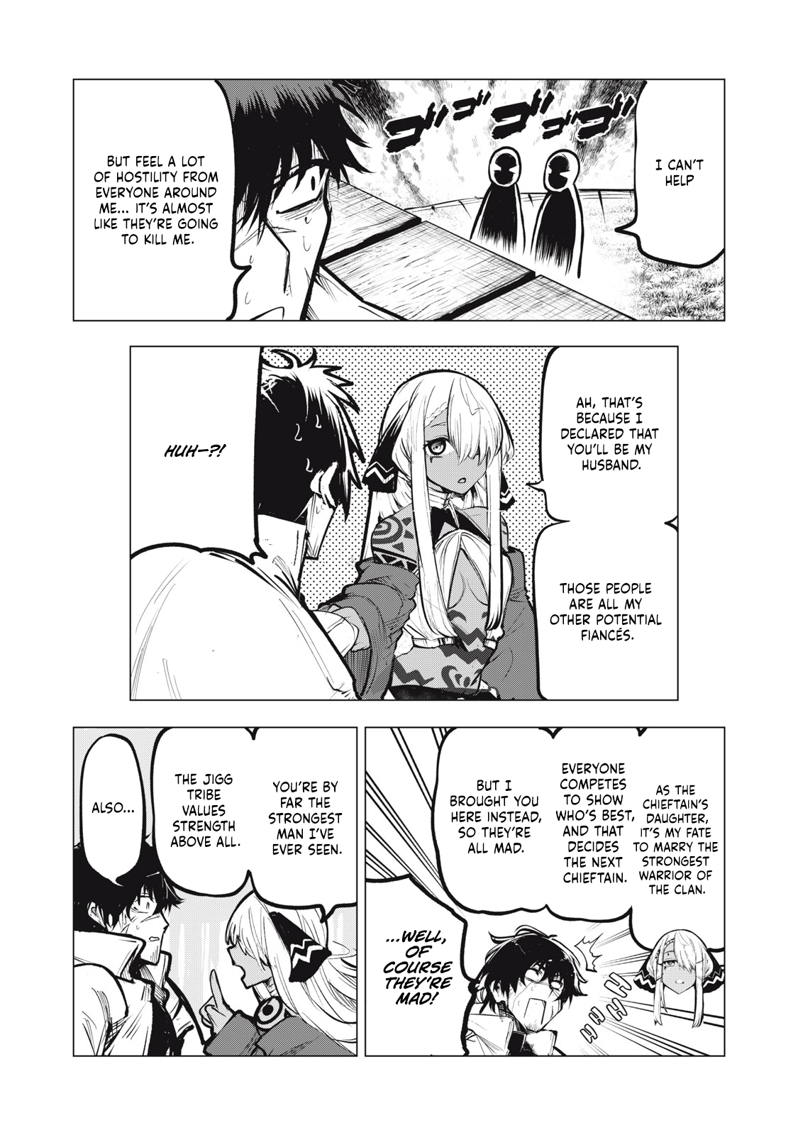 Kuni wo Owareta Ryuushi-san, Hirowareta Ringoku de Ukkari Musou Shite Shimau. ~Jakushou Kokka ga Tairiku Saikyou no Ryuu no Rakuen ni Naru made~ Chapter 15.1 page 9 - 