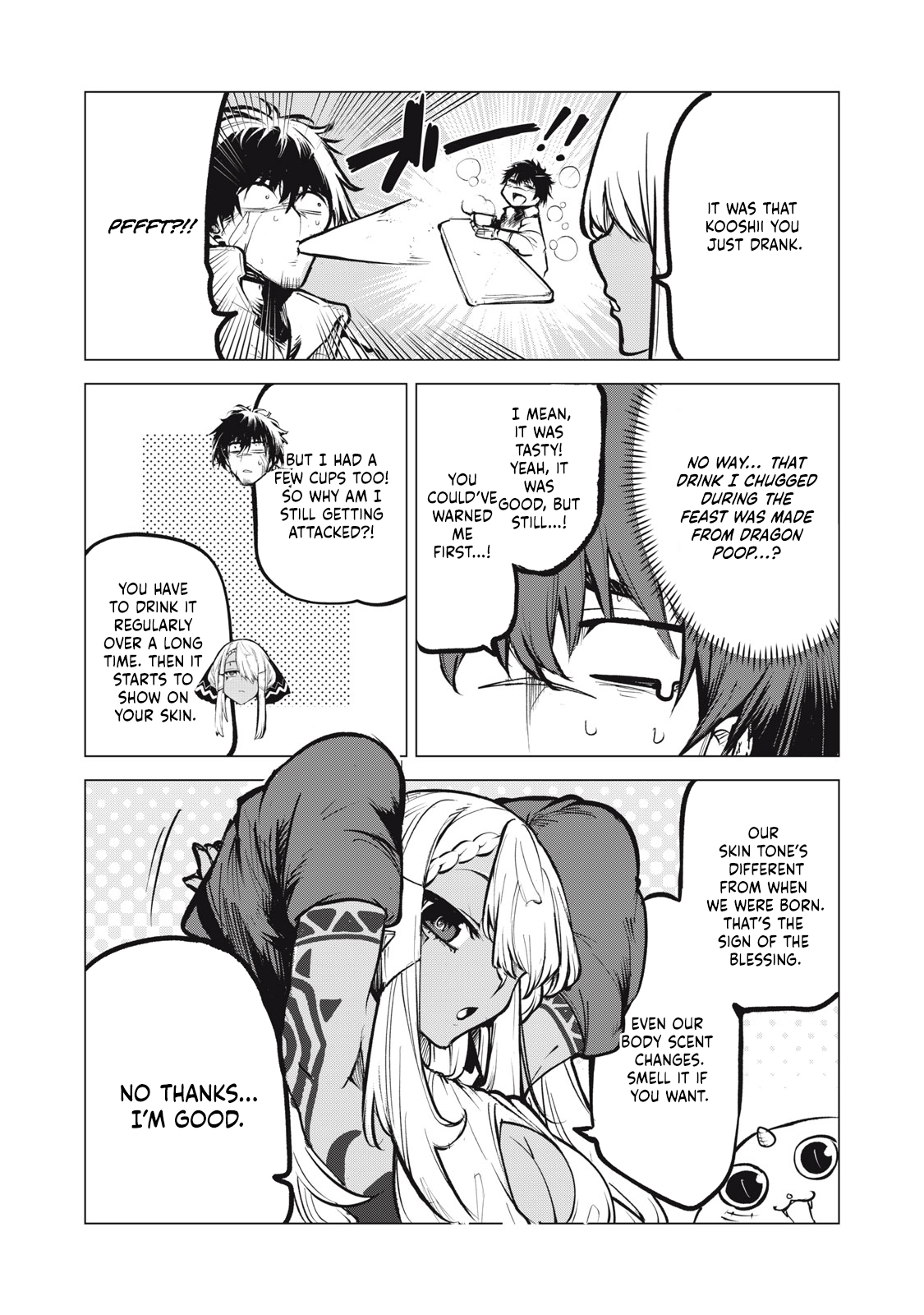 Kuni wo Owareta Ryuushi-san, Hirowareta Ringoku de Ukkari Musou Shite Shimau. ~Jakushou Kokka ga Tairiku Saikyou no Ryuu no Rakuen ni Naru made~ Chapter 16.2 page 12 - 