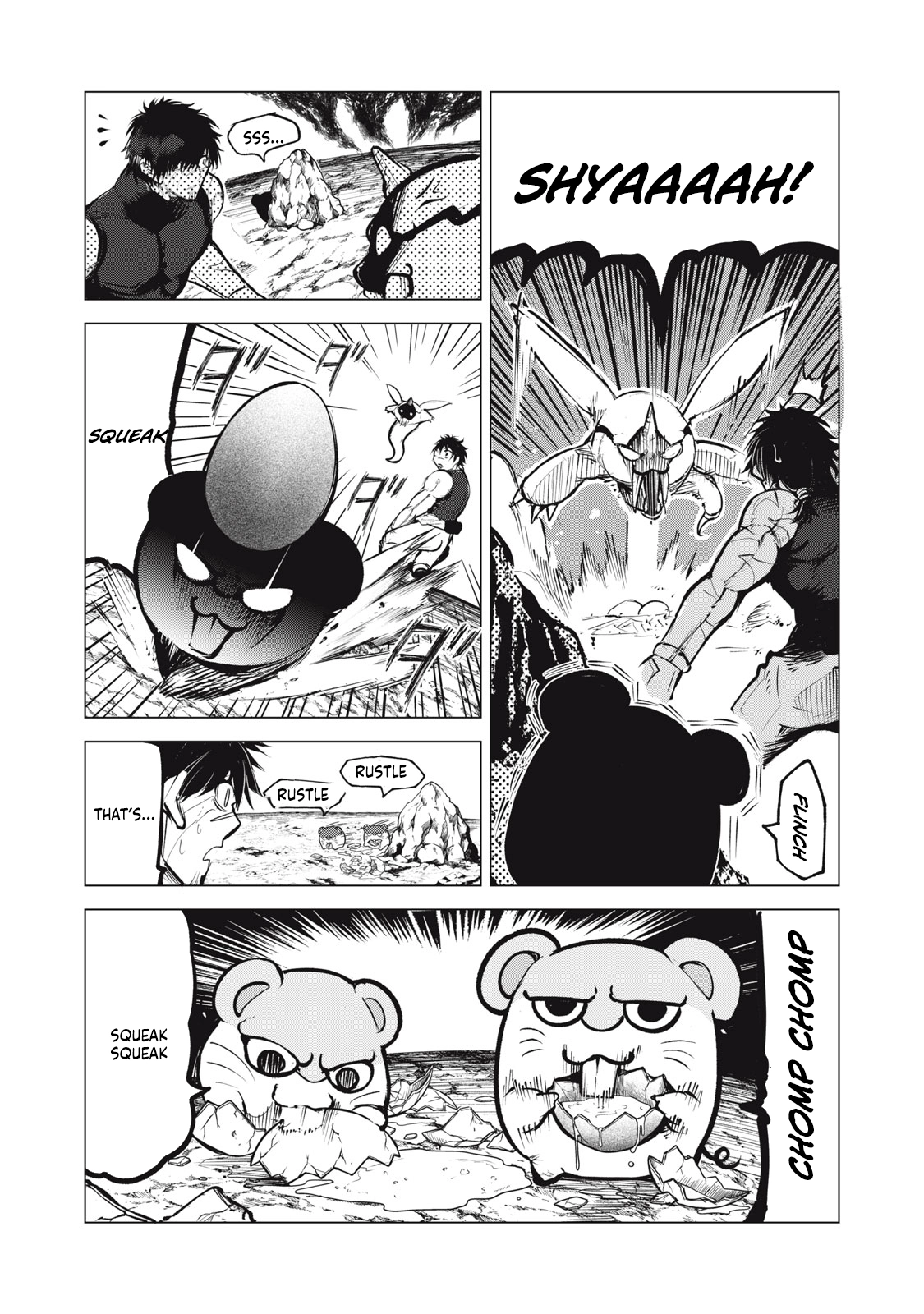 Kuni wo Owareta Ryuushi-san, Hirowareta Ringoku de Ukkari Musou Shite Shimau. ~Jakushou Kokka ga Tairiku Saikyou no Ryuu no Rakuen ni Naru made~ Chapter 17.1 page 11 - 