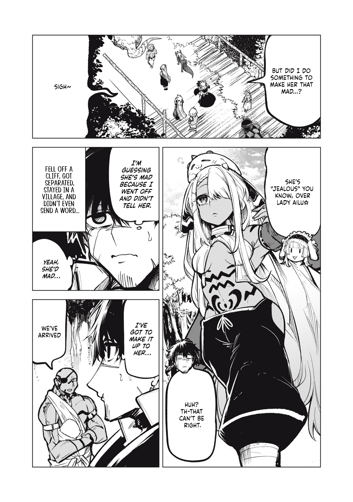 Kuni wo Owareta Ryuushi-san, Hirowareta Ringoku de Ukkari Musou Shite Shimau. ~Jakushou Kokka ga Tairiku Saikyou no Ryuu no Rakuen ni Naru made~ Chapter 18.1 page 3 - 