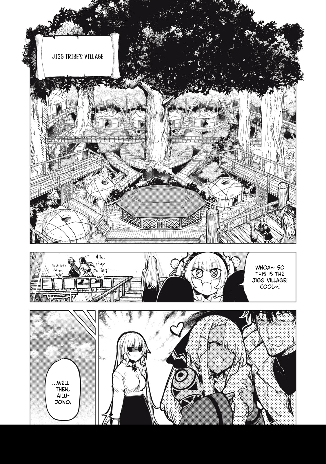 Kuni wo Owareta Ryuushi-san, Hirowareta Ringoku de Ukkari Musou Shite Shimau. ~Jakushou Kokka ga Tairiku Saikyou no Ryuu no Rakuen ni Naru made~ Chapter 18.1 page 4 - 