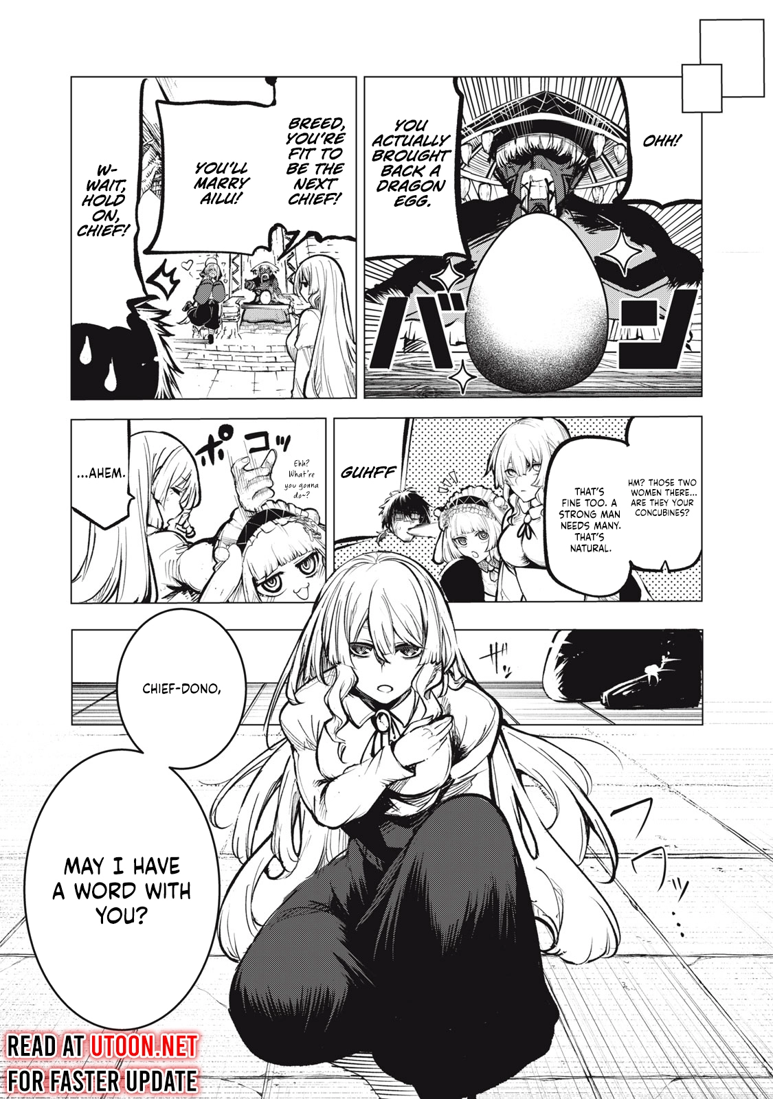 Kuni wo Owareta Ryuushi-san, Hirowareta Ringoku de Ukkari Musou Shite Shimau. ~Jakushou Kokka ga Tairiku Saikyou no Ryuu no Rakuen ni Naru made~ Chapter 18.1 page 6 - 