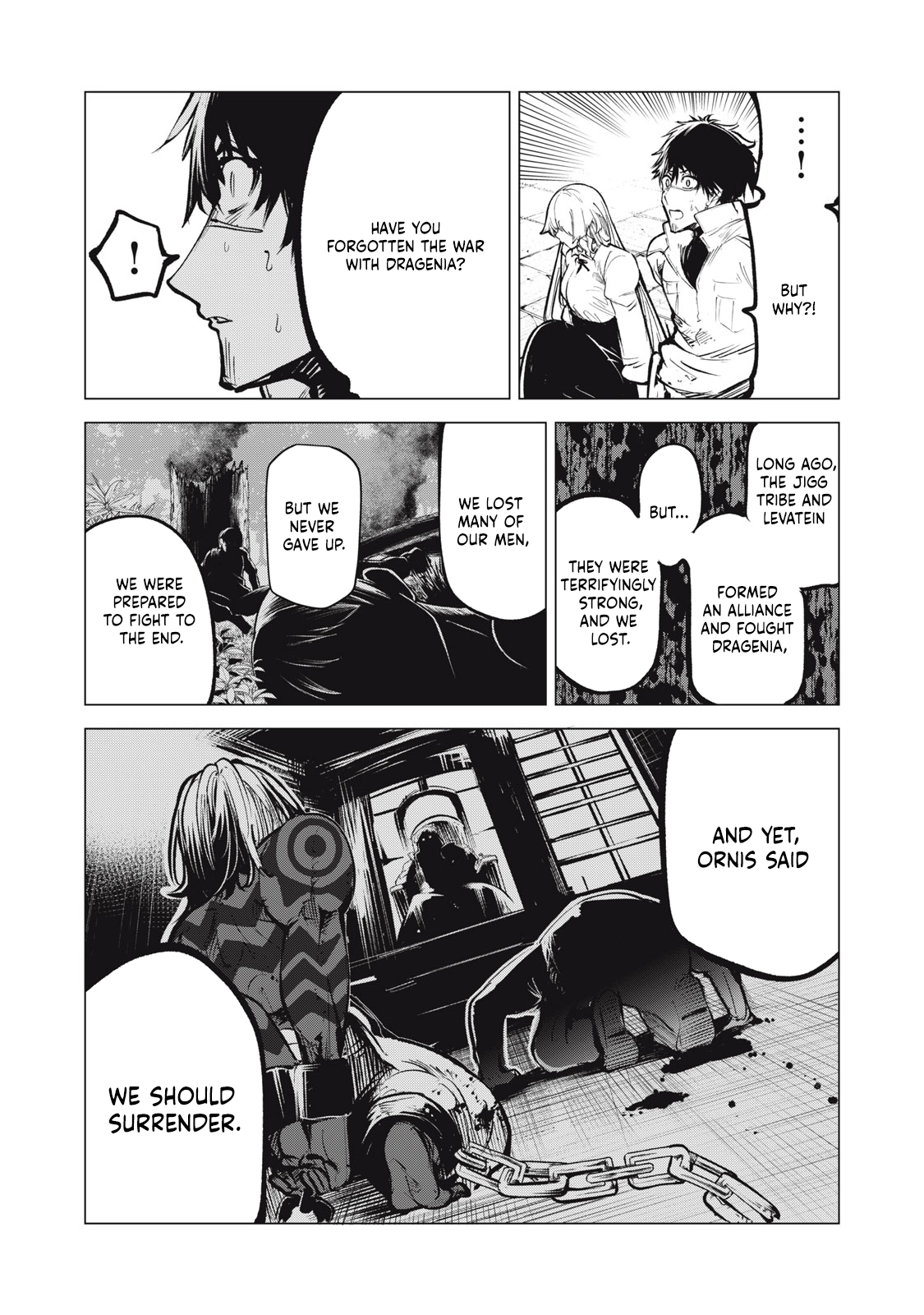 Kuni wo Owareta Ryuushi-san, Hirowareta Ringoku de Ukkari Musou Shite Shimau. ~Jakushou Kokka ga Tairiku Saikyou no Ryuu no Rakuen ni Naru made~ Chapter 18.1 page 9 - 