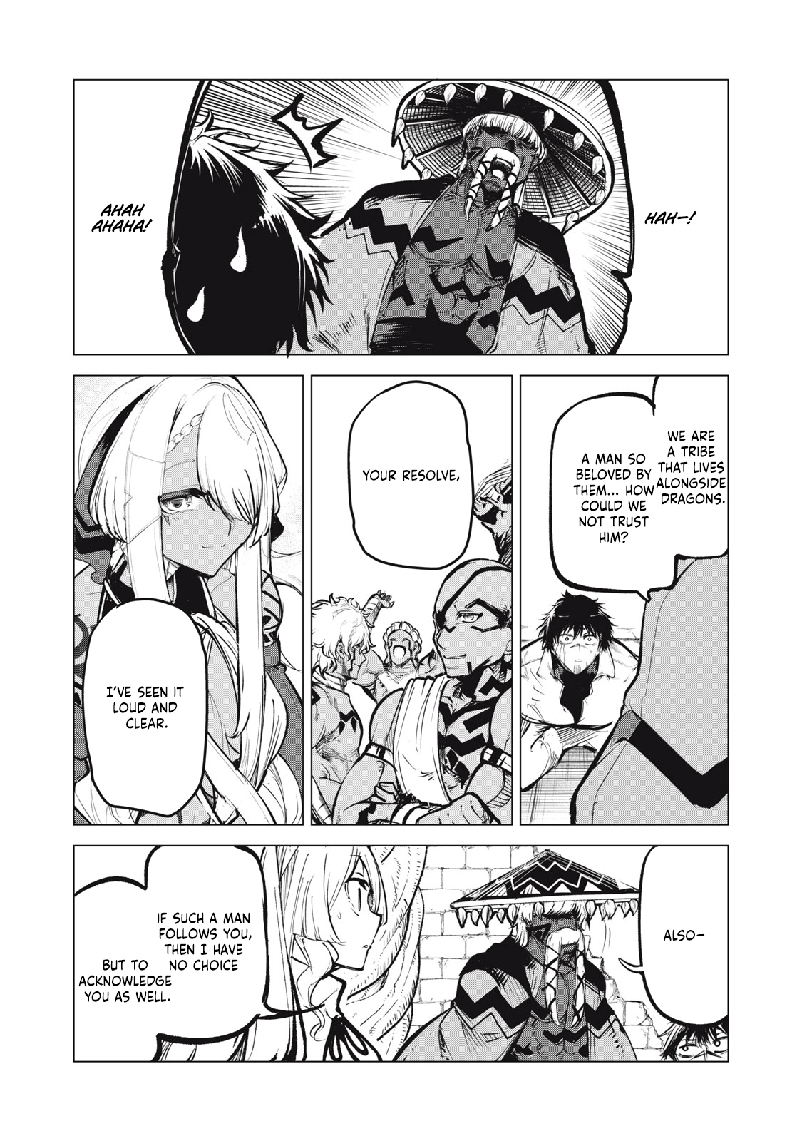 Kuni wo Owareta Ryuushi-san, Hirowareta Ringoku de Ukkari Musou Shite Shimau. ~Jakushou Kokka ga Tairiku Saikyou no Ryuu no Rakuen ni Naru made~ Chapter 18.2 page 13 - 