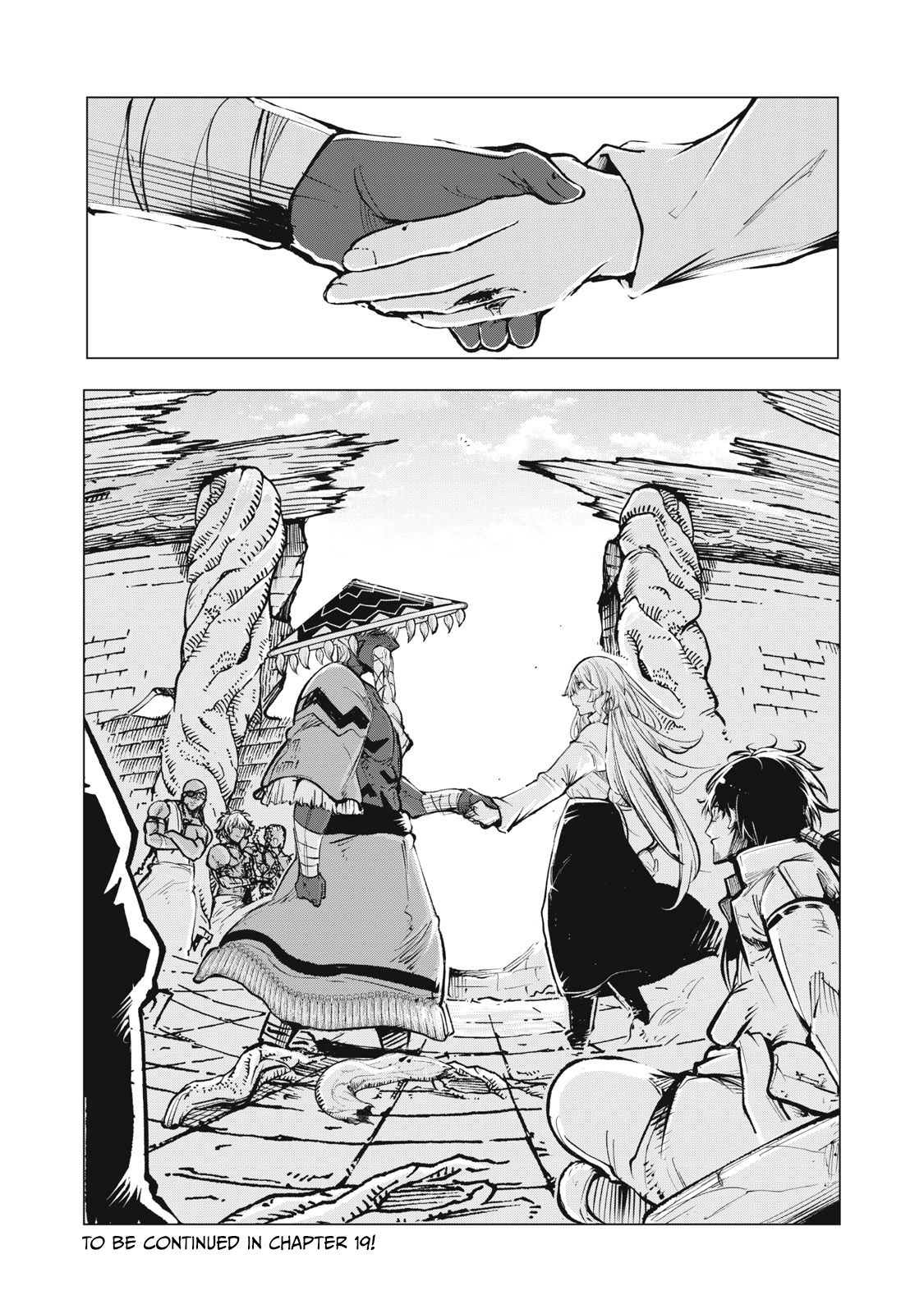 Kuni wo Owareta Ryuushi-san, Hirowareta Ringoku de Ukkari Musou Shite Shimau. ~Jakushou Kokka ga Tairiku Saikyou no Ryuu no Rakuen ni Naru made~ Chapter 18.2 page 15 - 