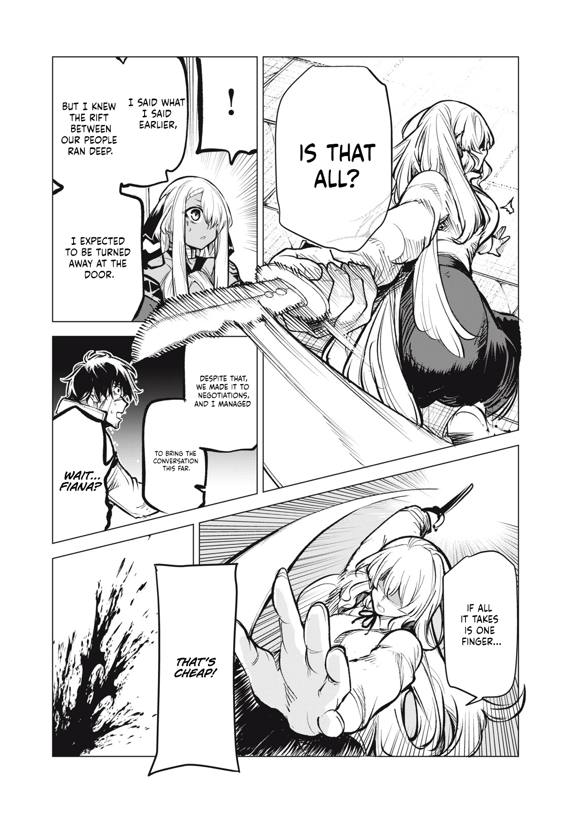Kuni wo Owareta Ryuushi-san, Hirowareta Ringoku de Ukkari Musou Shite Shimau. ~Jakushou Kokka ga Tairiku Saikyou no Ryuu no Rakuen ni Naru made~ Chapter 18.2 page 4 - 