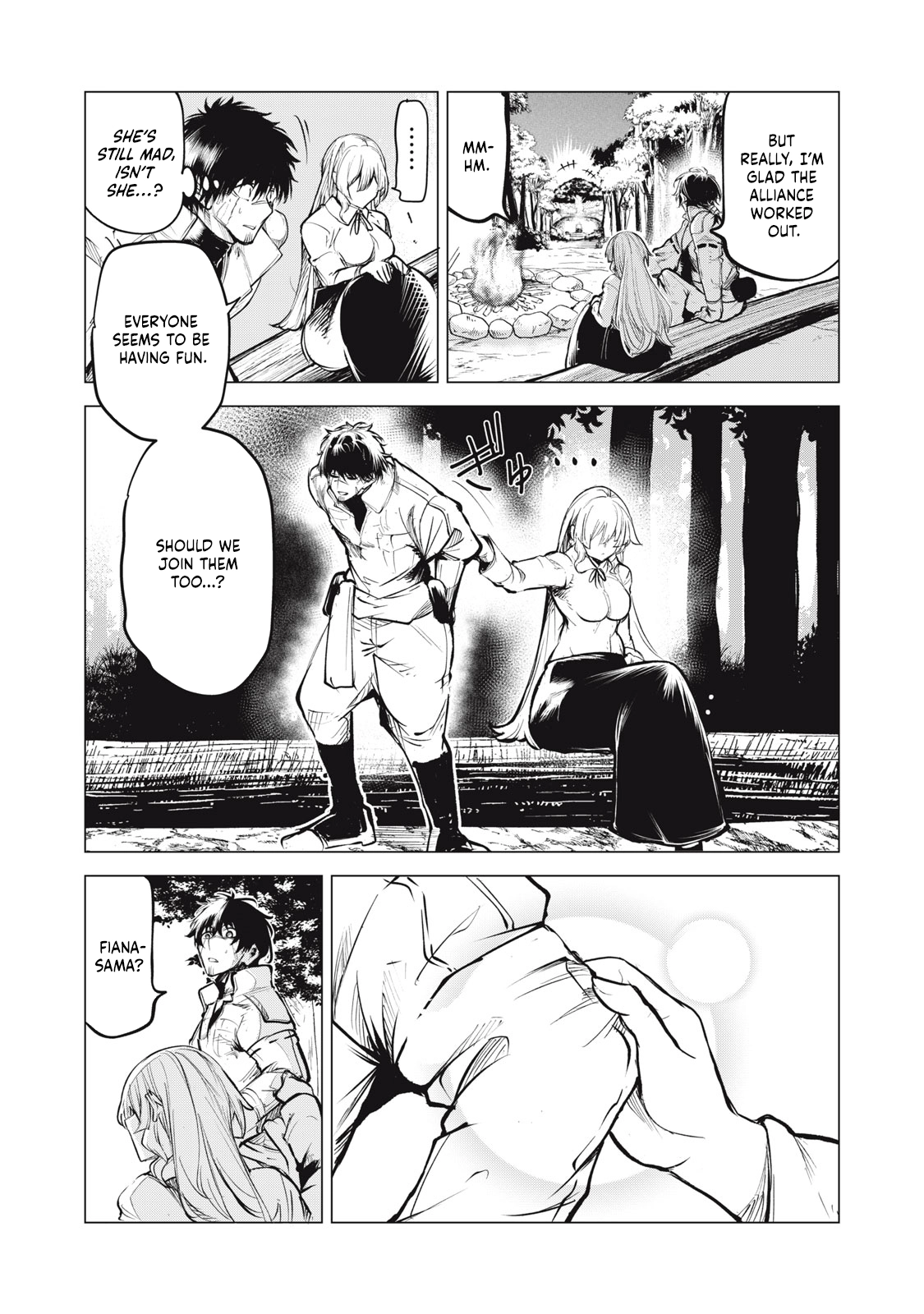 Kuni wo Owareta Ryuushi-san, Hirowareta Ringoku de Ukkari Musou Shite Shimau. ~Jakushou Kokka ga Tairiku Saikyou no Ryuu no Rakuen ni Naru made~ Chapter 19.1 page 4 - 