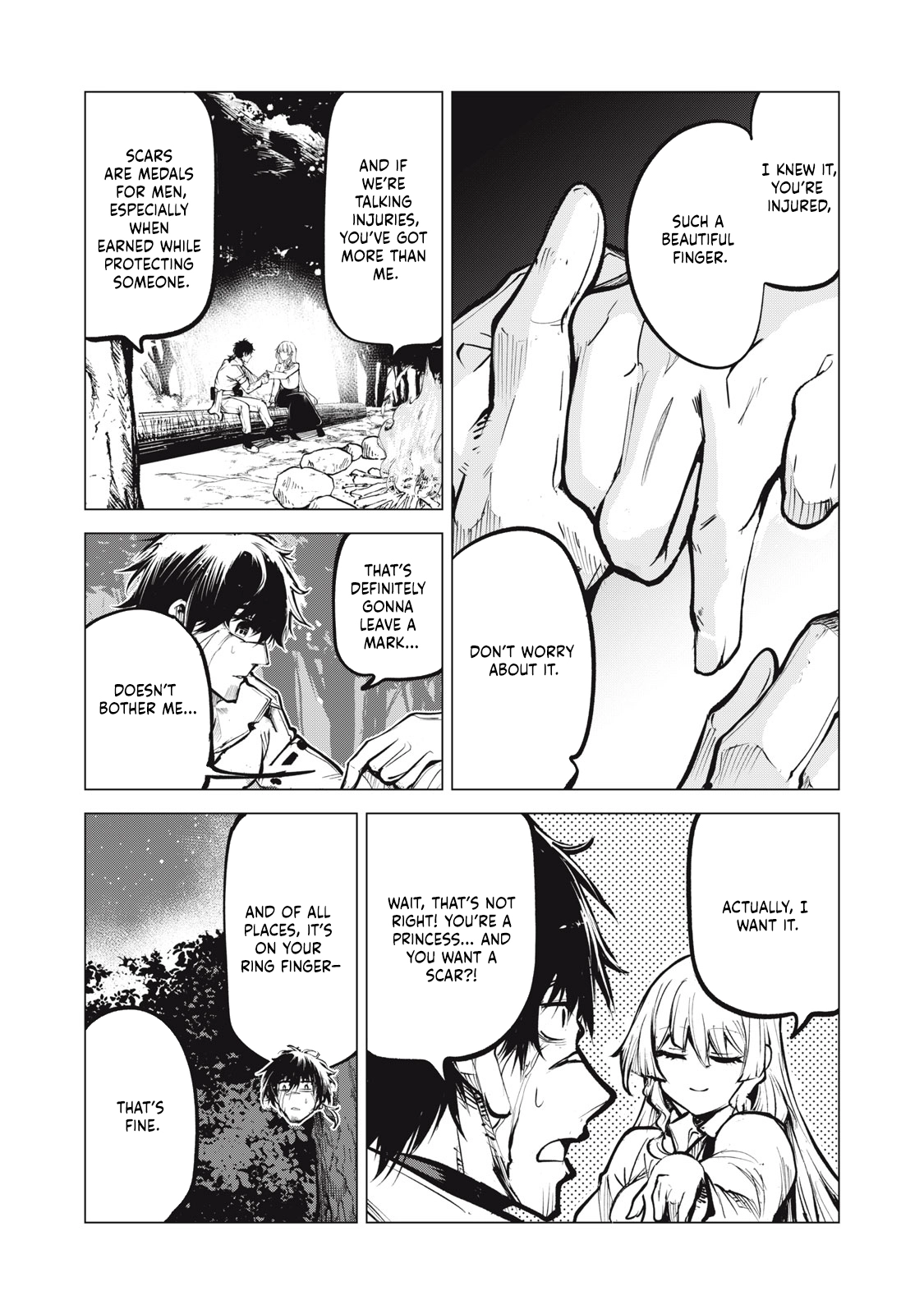 Kuni wo Owareta Ryuushi-san, Hirowareta Ringoku de Ukkari Musou Shite Shimau. ~Jakushou Kokka ga Tairiku Saikyou no Ryuu no Rakuen ni Naru made~ Chapter 19.1 page 9 - 