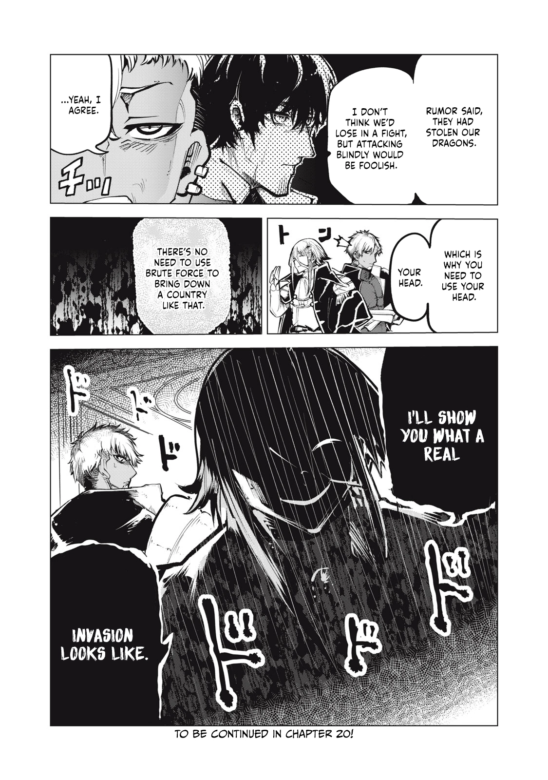 Kuni wo Owareta Ryuushi-san, Hirowareta Ringoku de Ukkari Musou Shite Shimau. ~Jakushou Kokka ga Tairiku Saikyou no Ryuu no Rakuen ni Naru made~ Chapter 19.2 page 12 - 