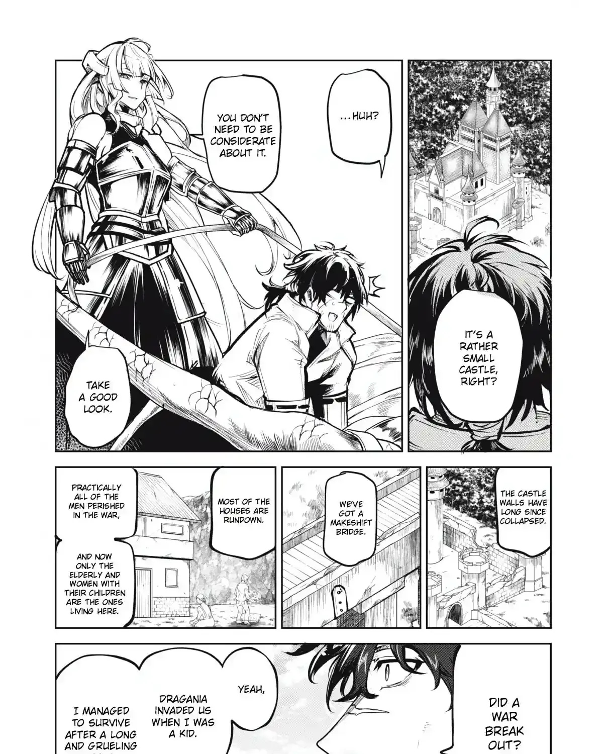 Kuni wo Owareta Ryuushi-san, Hirowareta Ringoku de Ukkari Musou Shite Shimau. ~Jakushou Kokka ga Tairiku Saikyou no Ryuu no Rakuen ni Naru made~ Chapter 2.1 page 6 - 