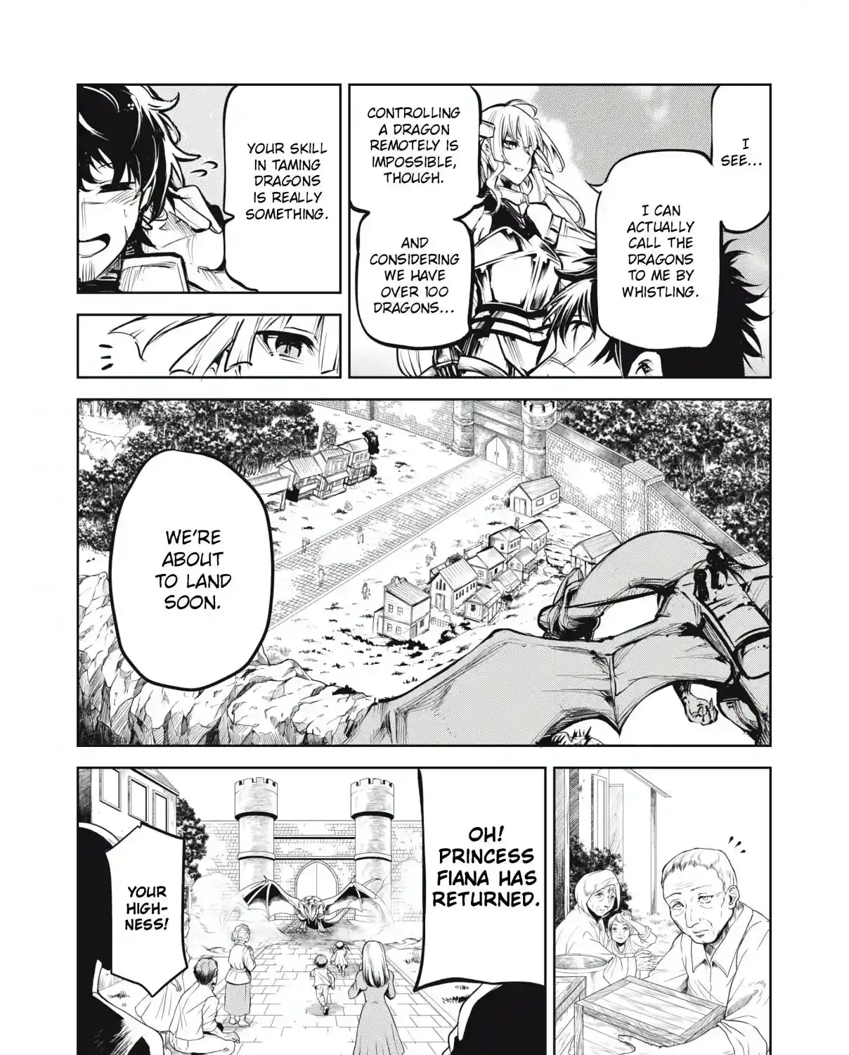 Kuni wo Owareta Ryuushi-san, Hirowareta Ringoku de Ukkari Musou Shite Shimau. ~Jakushou Kokka ga Tairiku Saikyou no Ryuu no Rakuen ni Naru made~ Chapter 2.1 page 10 - 