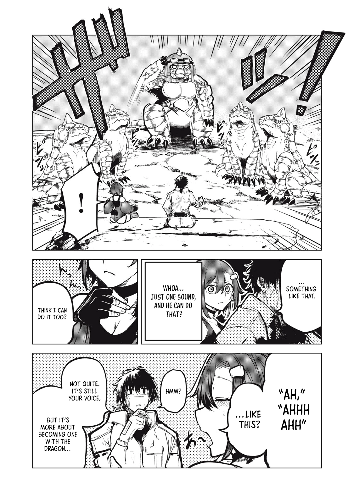 Kuni wo Owareta Ryuushi-san, Hirowareta Ringoku de Ukkari Musou Shite Shimau. ~Jakushou Kokka ga Tairiku Saikyou no Ryuu no Rakuen ni Naru made~ Chapter 20.1 page 12 - 