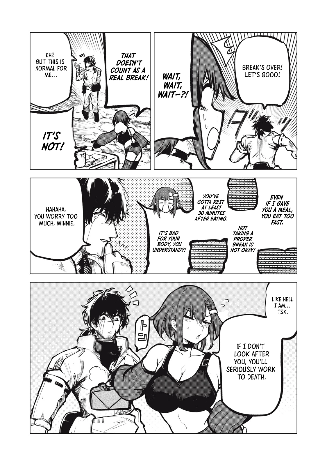 Kuni wo Owareta Ryuushi-san, Hirowareta Ringoku de Ukkari Musou Shite Shimau. ~Jakushou Kokka ga Tairiku Saikyou no Ryuu no Rakuen ni Naru made~ Chapter 20.1 page 7 - 