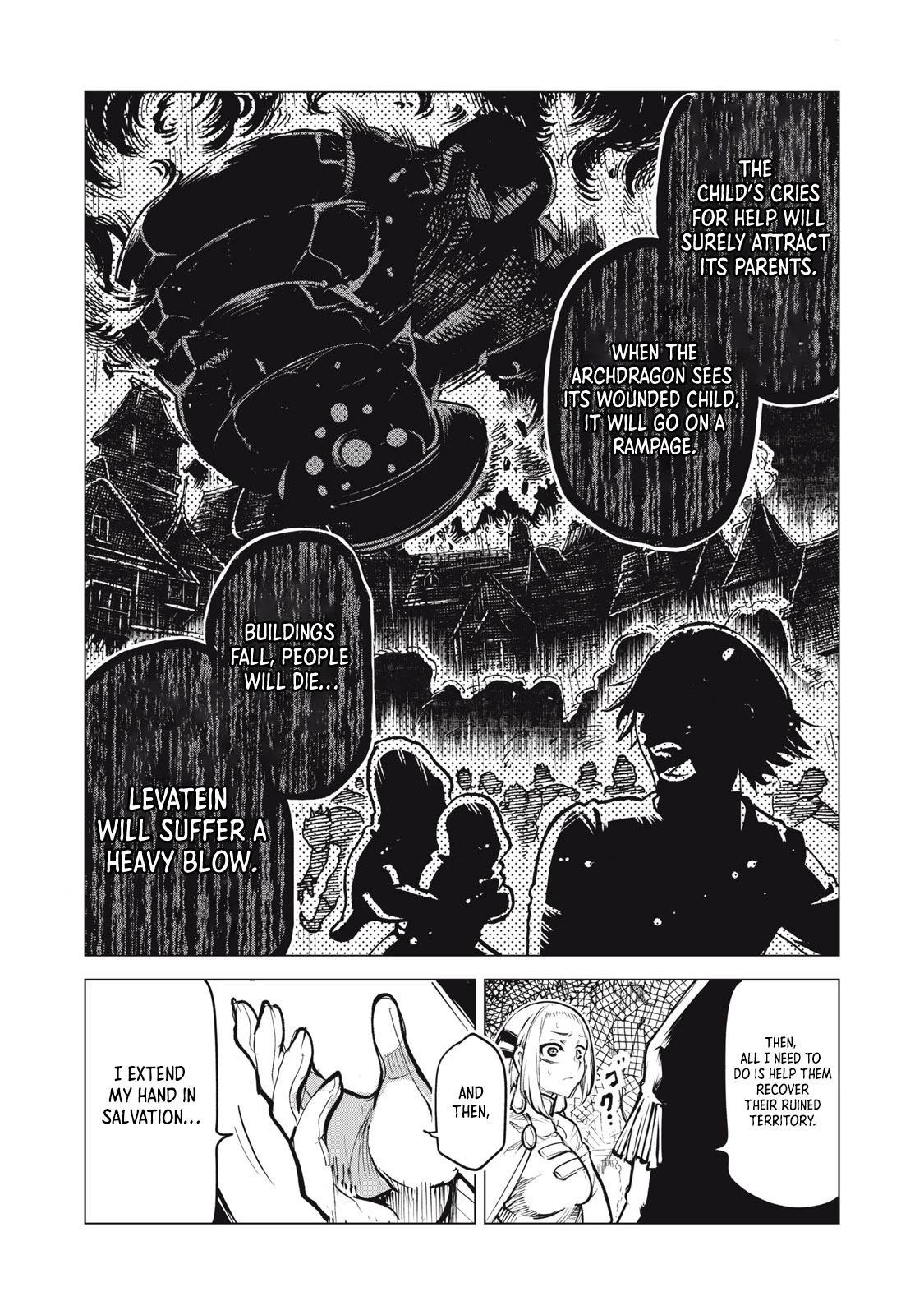 Kuni wo Owareta Ryuushi-san, Hirowareta Ringoku de Ukkari Musou Shite Shimau. ~Jakushou Kokka ga Tairiku Saikyou no Ryuu no Rakuen ni Naru made~ Chapter 20.2 page 10 - 