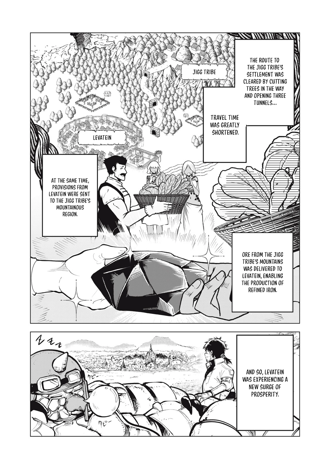 Kuni wo Owareta Ryuushi-san, Hirowareta Ringoku de Ukkari Musou Shite Shimau. ~Jakushou Kokka ga Tairiku Saikyou no Ryuu no Rakuen ni Naru made~ Chapter 21.1 page 3 - 