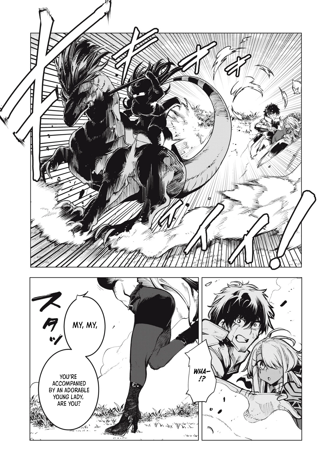 Kuni wo Owareta Ryuushi-san, Hirowareta Ringoku de Ukkari Musou Shite Shimau. ~Jakushou Kokka ga Tairiku Saikyou no Ryuu no Rakuen ni Naru made~ Chapter 21.1 page 7 - 