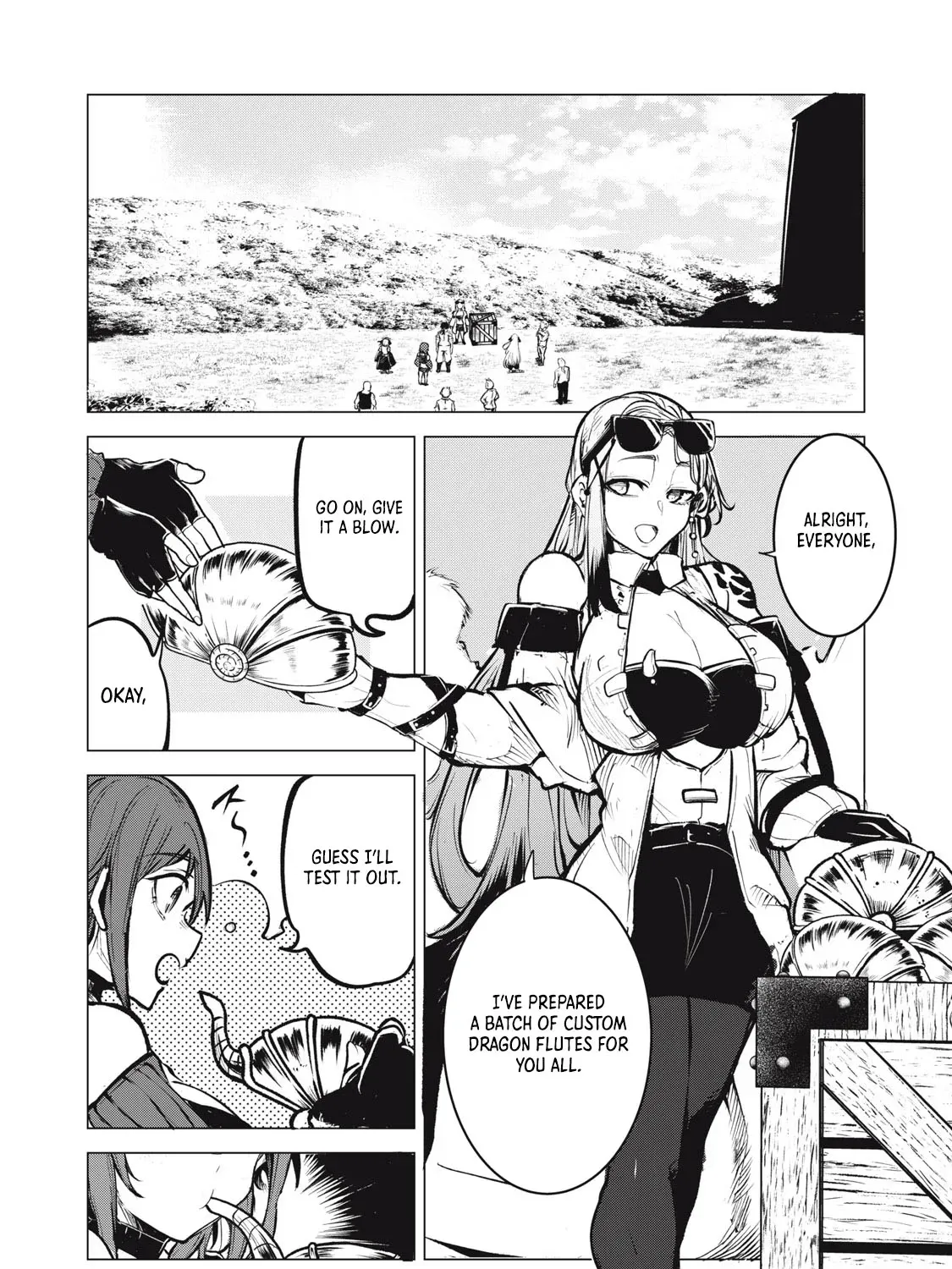 Kuni wo Owareta Ryuushi-san, Hirowareta Ringoku de Ukkari Musou Shite Shimau. ~Jakushou Kokka ga Tairiku Saikyou no Ryuu no Rakuen ni Naru made~ Chapter 22.1 page 15 - 