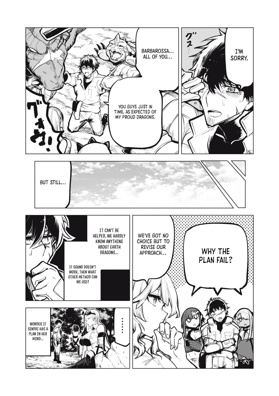 Kuni wo Owareta Ryuushi-san, Hirowareta Ringoku de Ukkari Musou Shite Shimau. ~Jakushou Kokka ga Tairiku Saikyou no Ryuu no Rakuen ni Naru made~ Chapter 22.2 page 9 - 