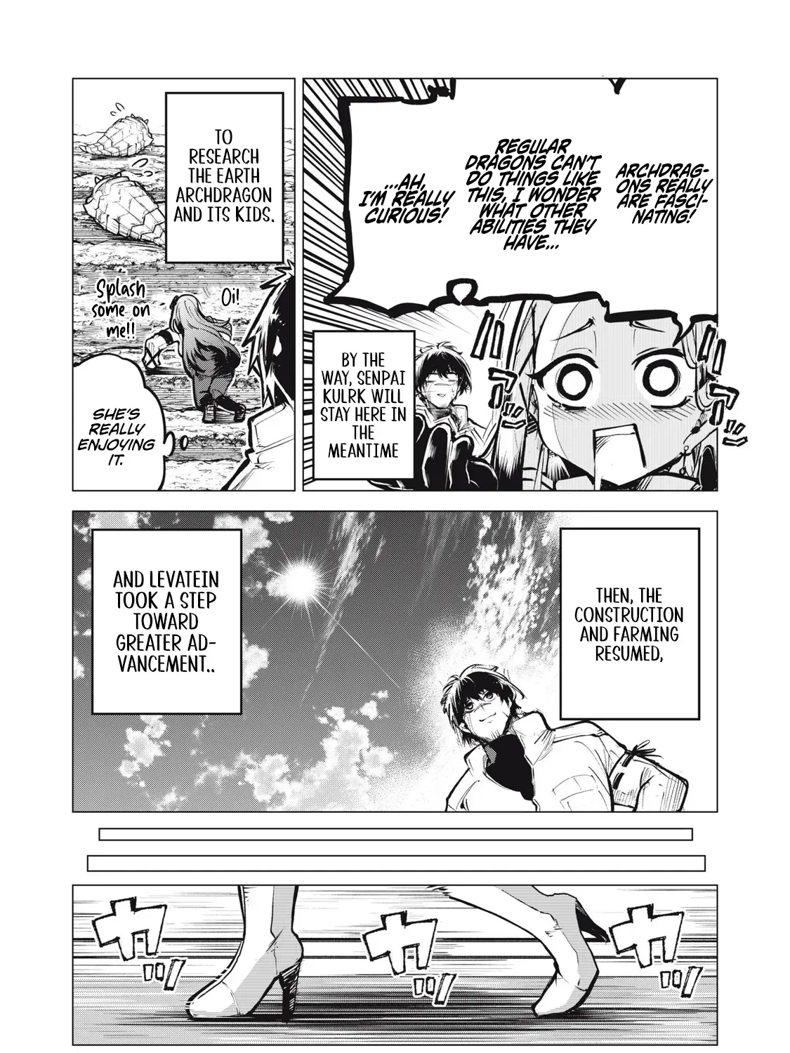 Kuni wo Owareta Ryuushi-san, Hirowareta Ringoku de Ukkari Musou Shite Shimau. ~Jakushou Kokka ga Tairiku Saikyou no Ryuu no Rakuen ni Naru made~ Chapter 25.1 page 12 - 