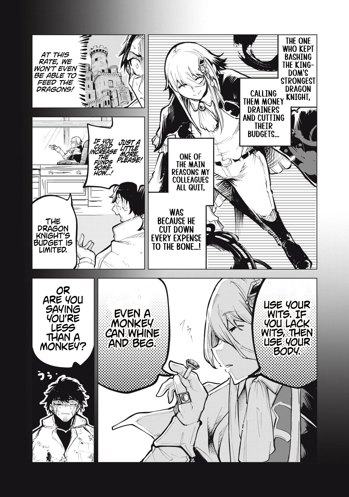 Kuni wo Owareta Ryuushi-san, Hirowareta Ringoku de Ukkari Musou Shite Shimau. ~Jakushou Kokka ga Tairiku Saikyou no Ryuu no Rakuen ni Naru made~ Chapter 26.1 page 3 - 