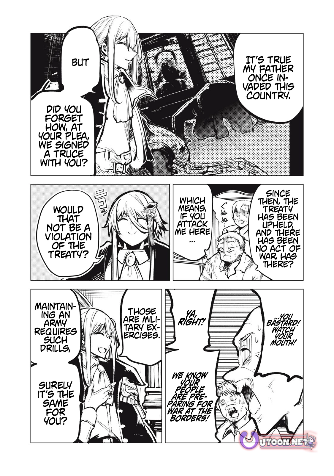 Kuni wo Owareta Ryuushi-san, Hirowareta Ringoku de Ukkari Musou Shite Shimau. ~Jakushou Kokka ga Tairiku Saikyou no Ryuu no Rakuen ni Naru made~ Chapter 26.1 page 5 - 