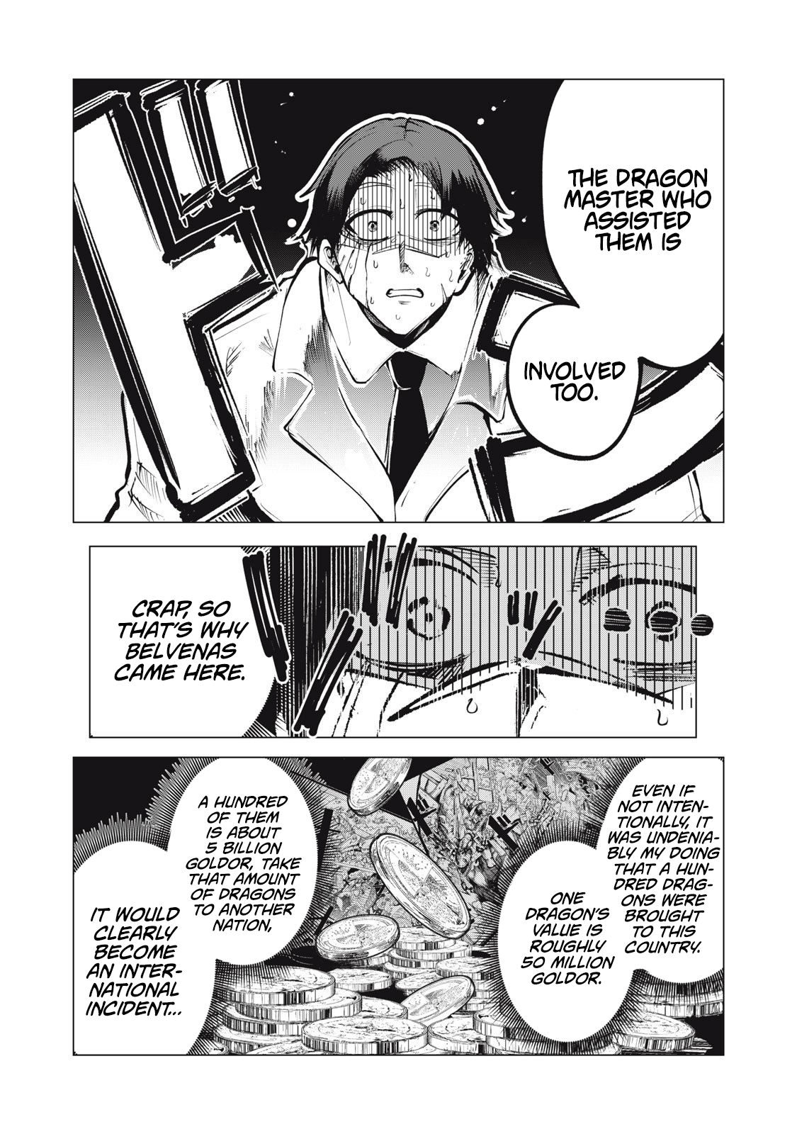 Kuni wo Owareta Ryuushi-san, Hirowareta Ringoku de Ukkari Musou Shite Shimau. ~Jakushou Kokka ga Tairiku Saikyou no Ryuu no Rakuen ni Naru made~ Chapter 26.2 page 2 - 