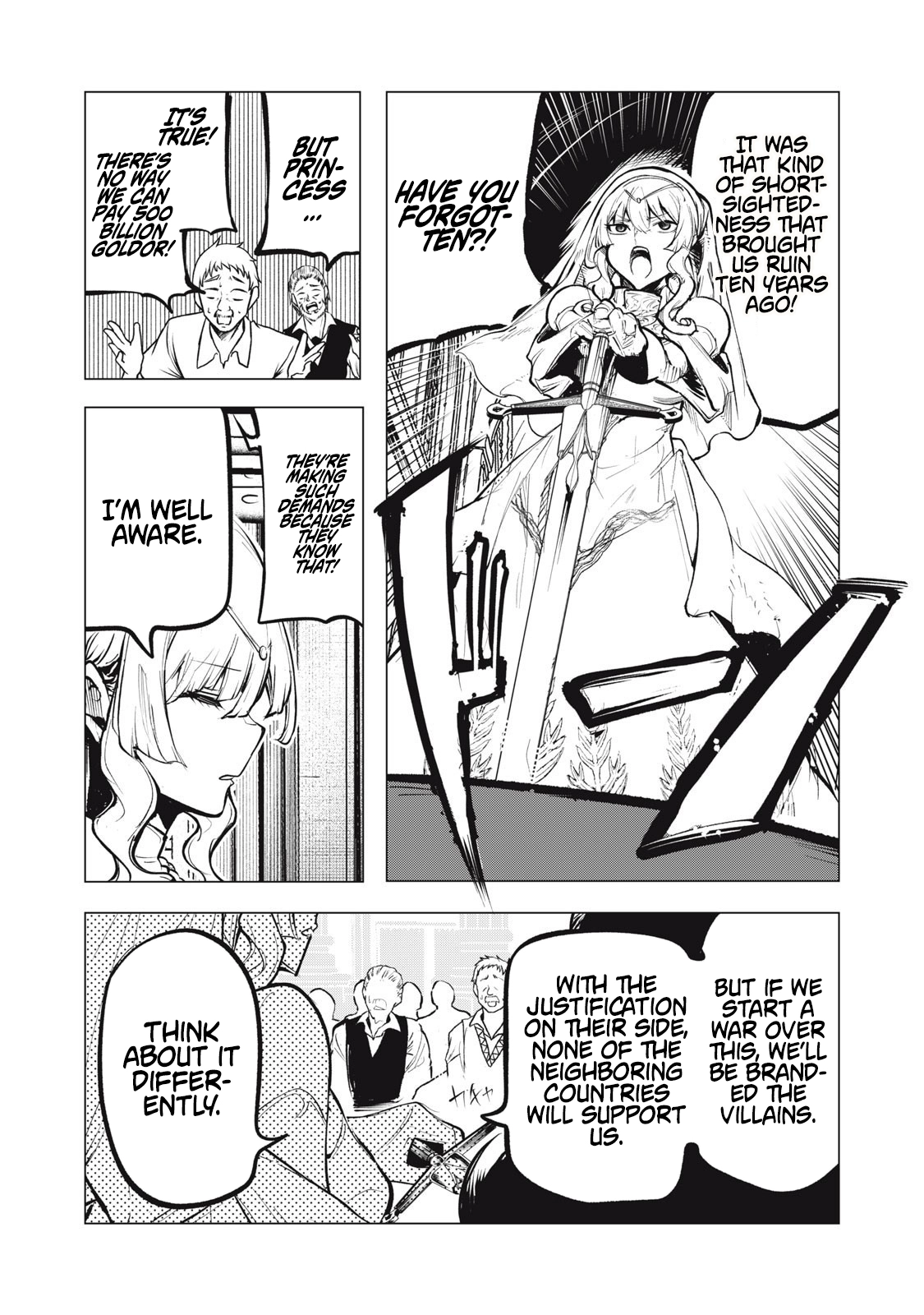 Kuni wo Owareta Ryuushi-san, Hirowareta Ringoku de Ukkari Musou Shite Shimau. ~Jakushou Kokka ga Tairiku Saikyou no Ryuu no Rakuen ni Naru made~ Chapter 26.2 page 13 - 