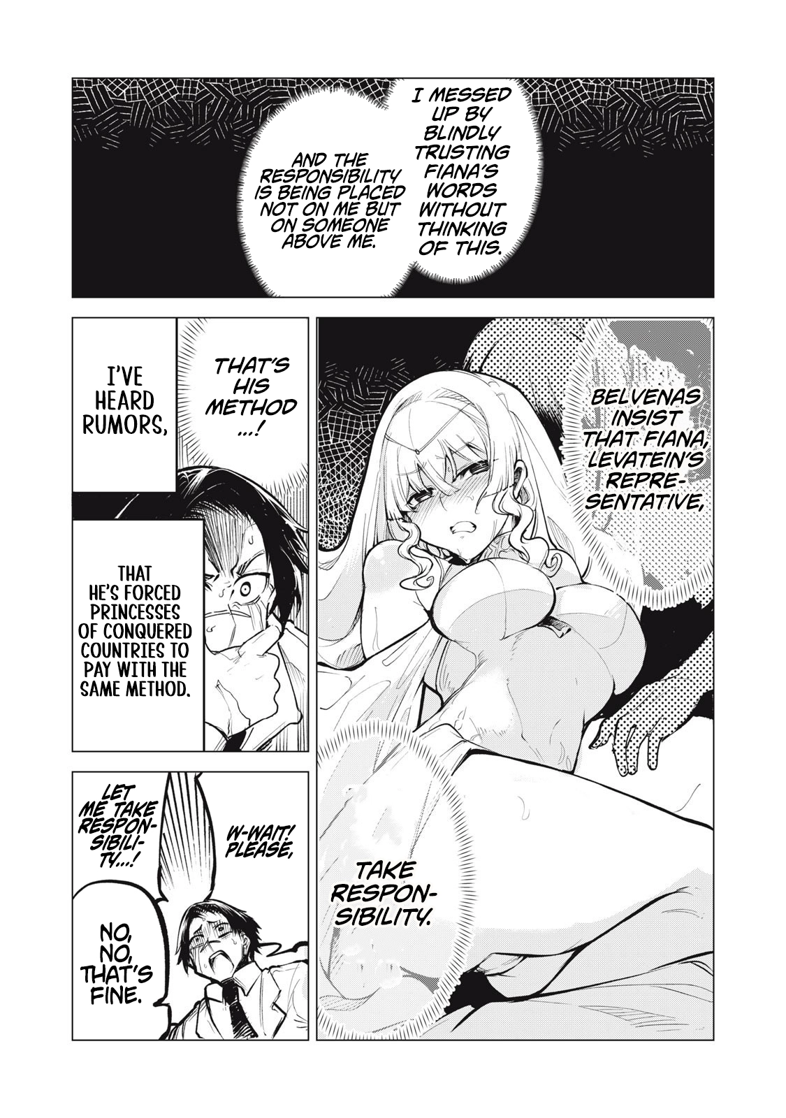 Kuni wo Owareta Ryuushi-san, Hirowareta Ringoku de Ukkari Musou Shite Shimau. ~Jakushou Kokka ga Tairiku Saikyou no Ryuu no Rakuen ni Naru made~ Chapter 26.2 page 3 - 