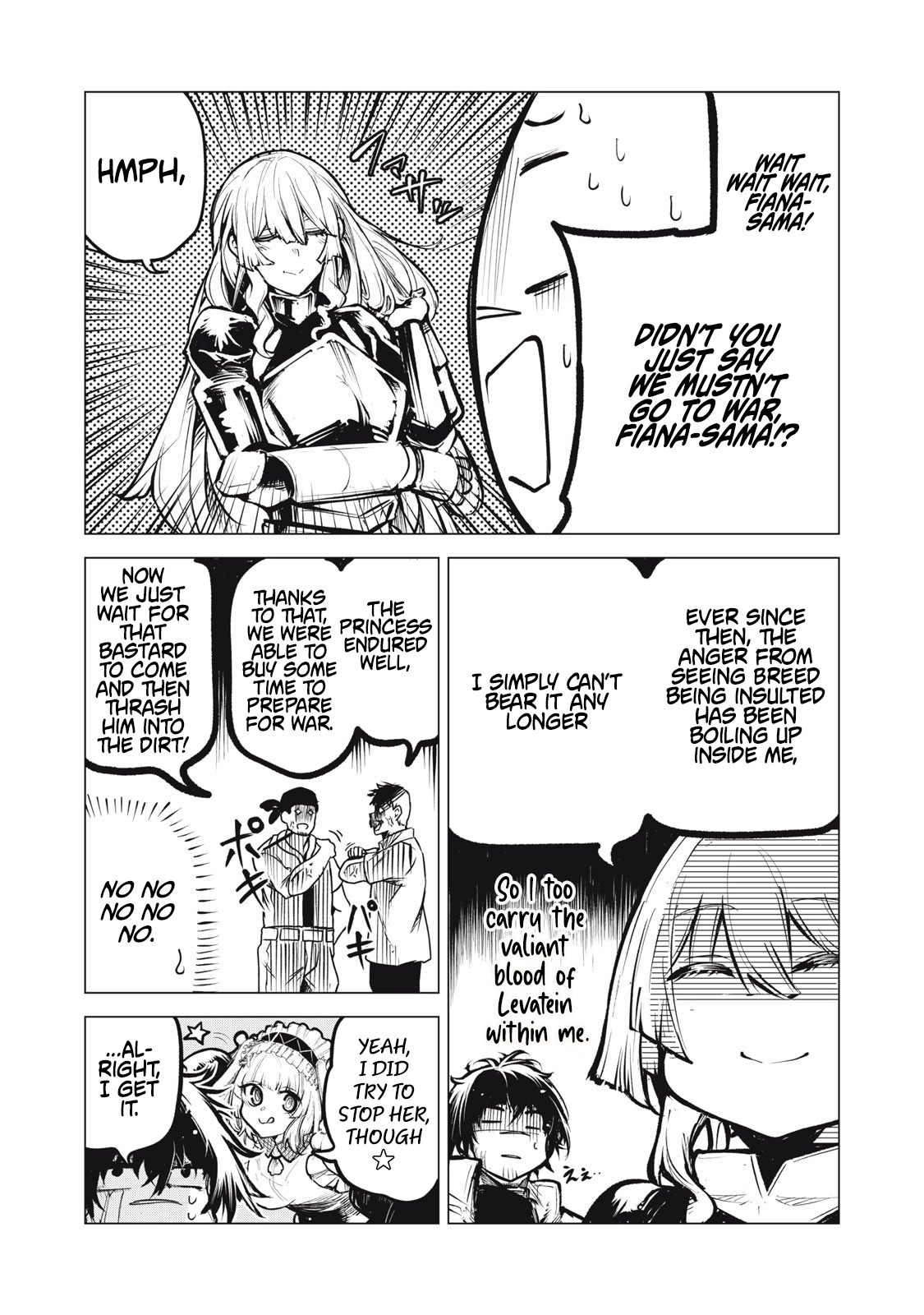 Kuni wo Owareta Ryuushi-san, Hirowareta Ringoku de Ukkari Musou Shite Shimau. ~Jakushou Kokka ga Tairiku Saikyou no Ryuu no Rakuen ni Naru made~ Chapter 27 page 16 - 