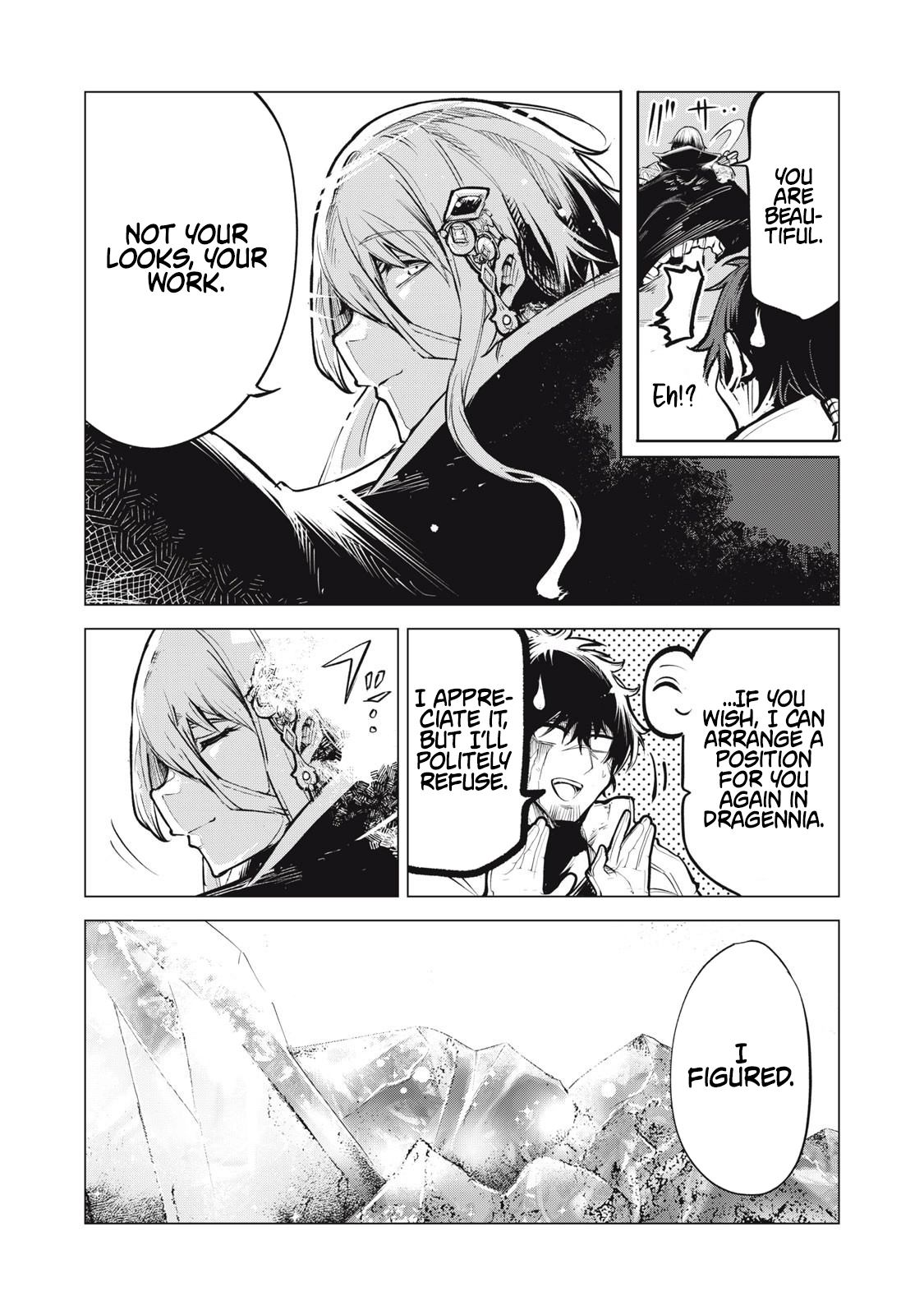 Kuni wo Owareta Ryuushi-san, Hirowareta Ringoku de Ukkari Musou Shite Shimau. ~Jakushou Kokka ga Tairiku Saikyou no Ryuu no Rakuen ni Naru made~ Chapter 28.1 page 12 - 