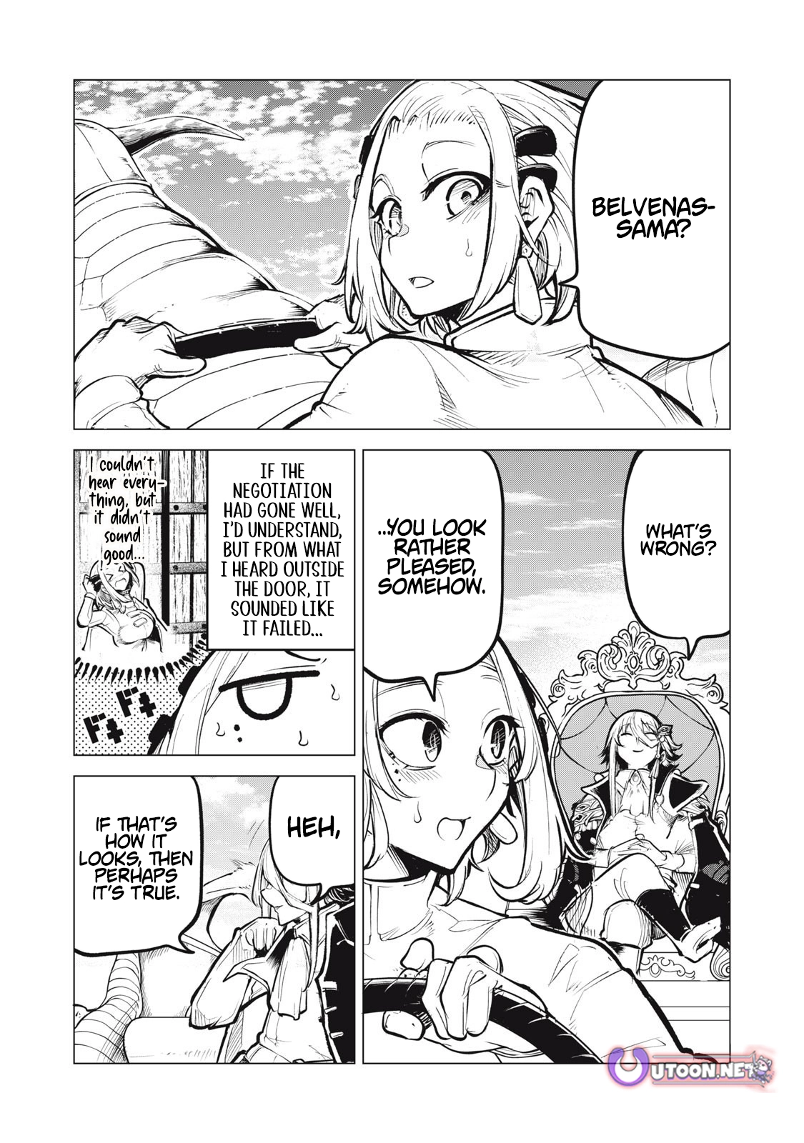 Kuni wo Owareta Ryuushi-san, Hirowareta Ringoku de Ukkari Musou Shite Shimau. ~Jakushou Kokka ga Tairiku Saikyou no Ryuu no Rakuen ni Naru made~ Chapter 28.1 page 15 - 