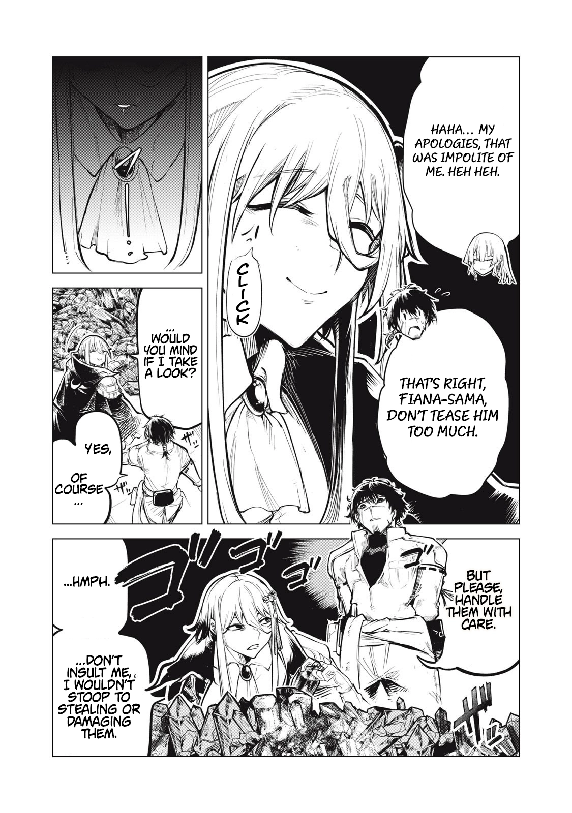Kuni wo Owareta Ryuushi-san, Hirowareta Ringoku de Ukkari Musou Shite Shimau. ~Jakushou Kokka ga Tairiku Saikyou no Ryuu no Rakuen ni Naru made~ Chapter 28.1 page 3 - 