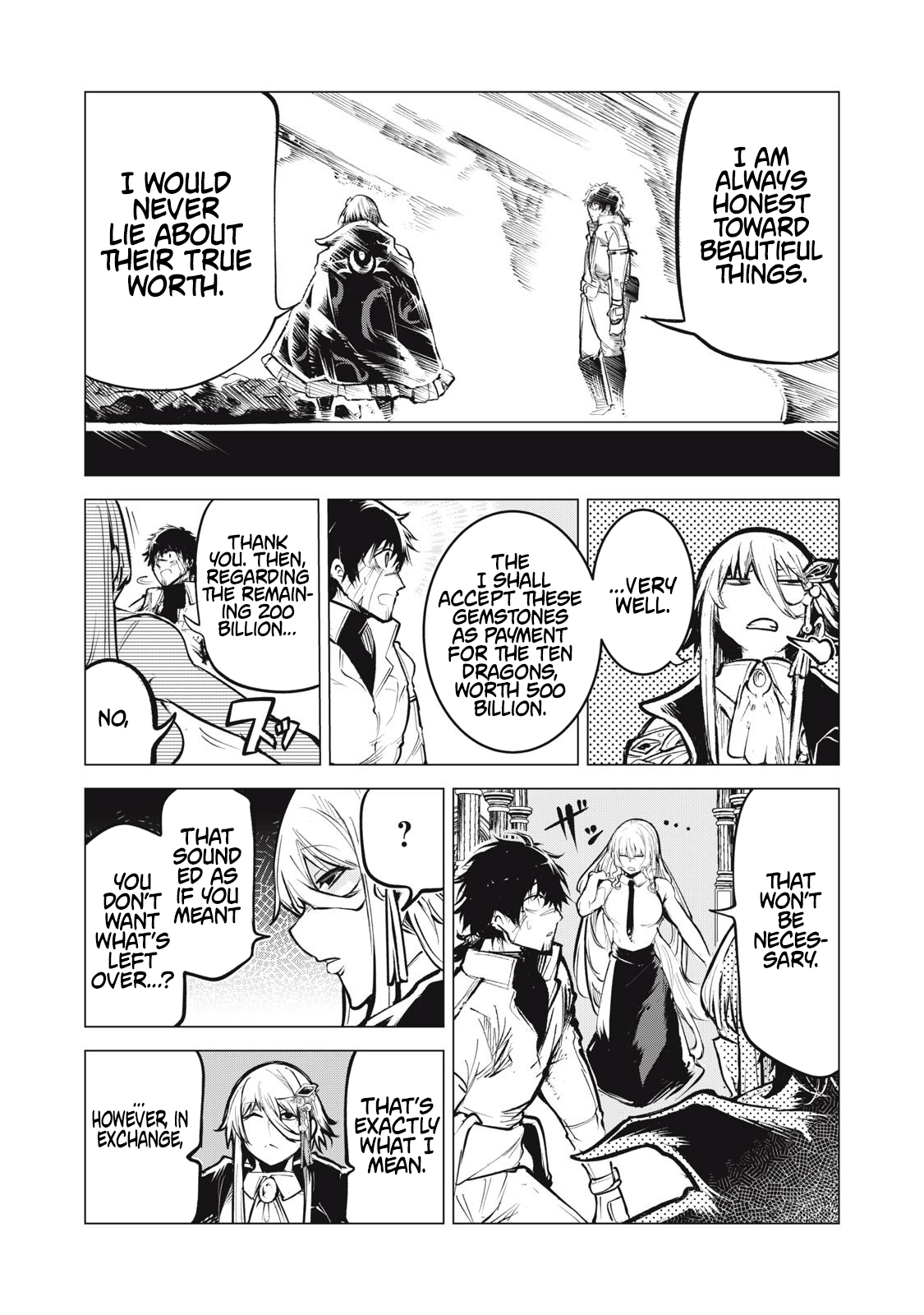 Kuni wo Owareta Ryuushi-san, Hirowareta Ringoku de Ukkari Musou Shite Shimau. ~Jakushou Kokka ga Tairiku Saikyou no Ryuu no Rakuen ni Naru made~ Chapter 28.1 page 6 - 