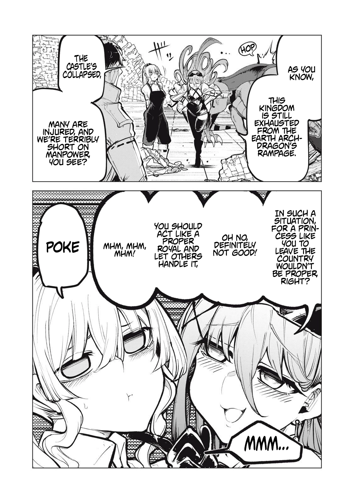 Kuni wo Owareta Ryuushi-san, Hirowareta Ringoku de Ukkari Musou Shite Shimau. ~Jakushou Kokka ga Tairiku Saikyou no Ryuu no Rakuen ni Naru made~ Chapter 29 page 9 - 