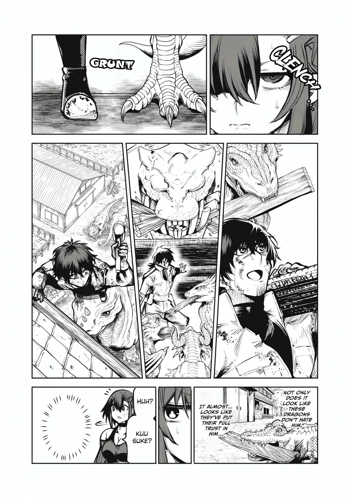 Kuni wo Owareta Ryuushi-san, Hirowareta Ringoku de Ukkari Musou Shite Shimau. ~Jakushou Kokka ga Tairiku Saikyou no Ryuu no Rakuen ni Naru made~ Chapter 3 page 20 - 