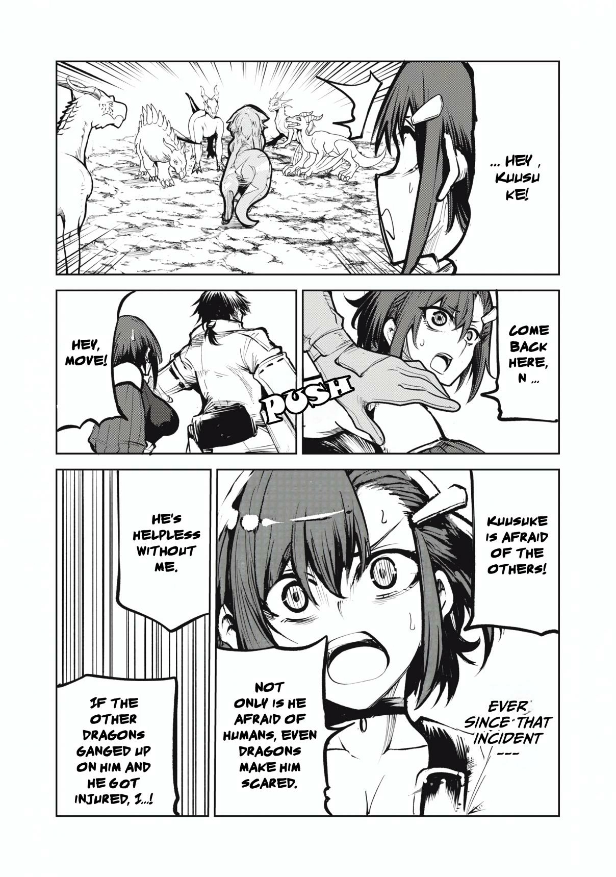 Kuni wo Owareta Ryuushi-san, Hirowareta Ringoku de Ukkari Musou Shite Shimau. ~Jakushou Kokka ga Tairiku Saikyou no Ryuu no Rakuen ni Naru made~ Chapter 3 page 21 - 