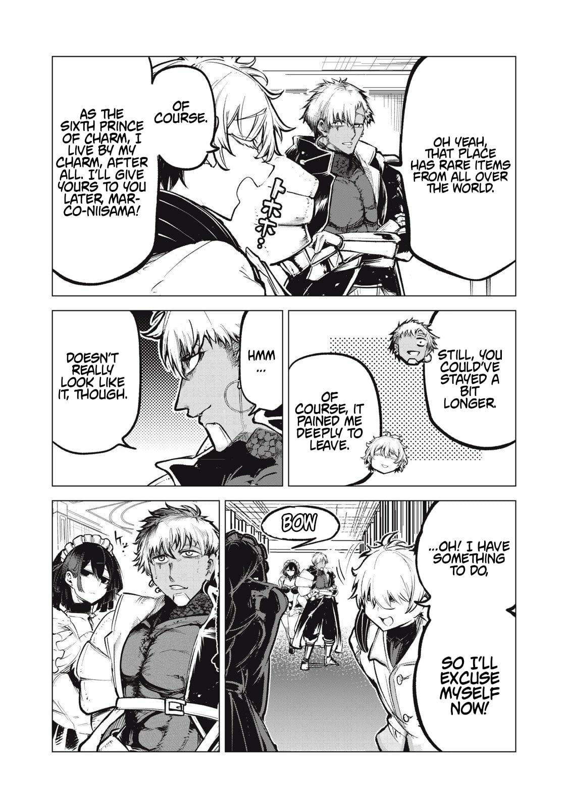 Kuni wo Owareta Ryuushi-san, Hirowareta Ringoku de Ukkari Musou Shite Shimau. ~Jakushou Kokka ga Tairiku Saikyou no Ryuu no Rakuen ni Naru made~ Chapter 30 page 14 - 
