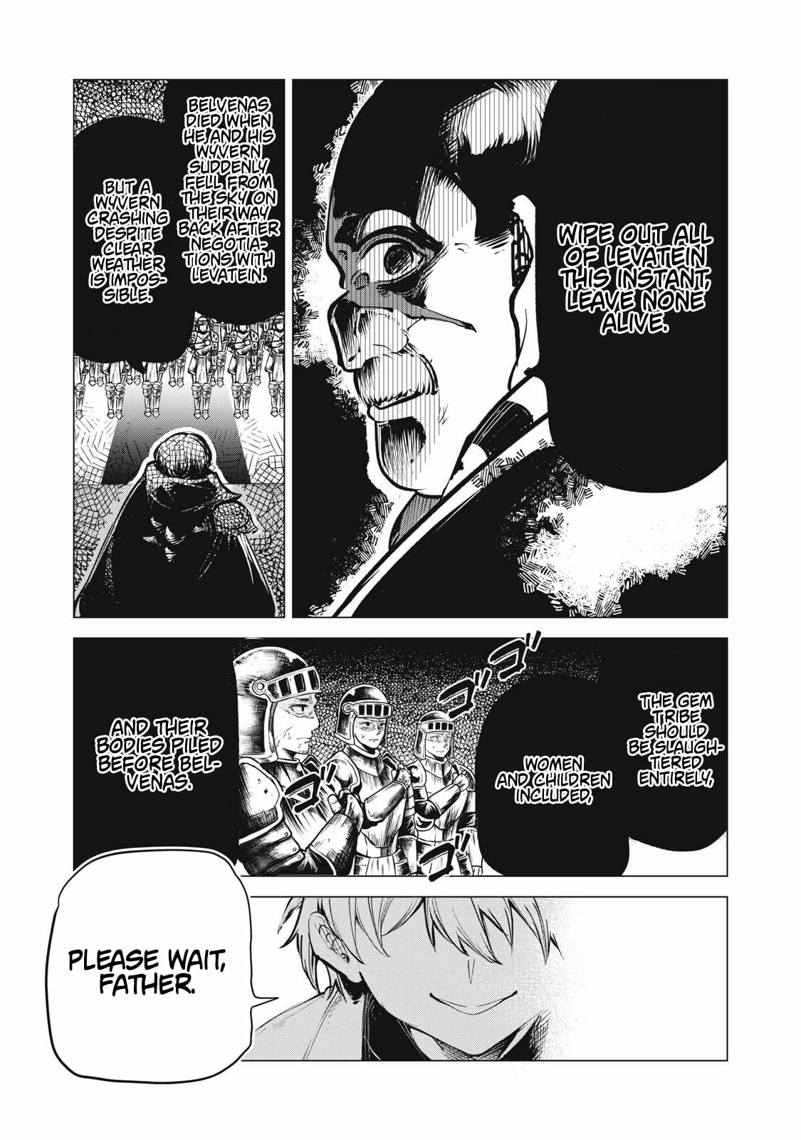 Kuni wo Owareta Ryuushi-san, Hirowareta Ringoku de Ukkari Musou Shite Shimau. ~Jakushou Kokka ga Tairiku Saikyou no Ryuu no Rakuen ni Naru made~ Chapter 30 page 3 - 