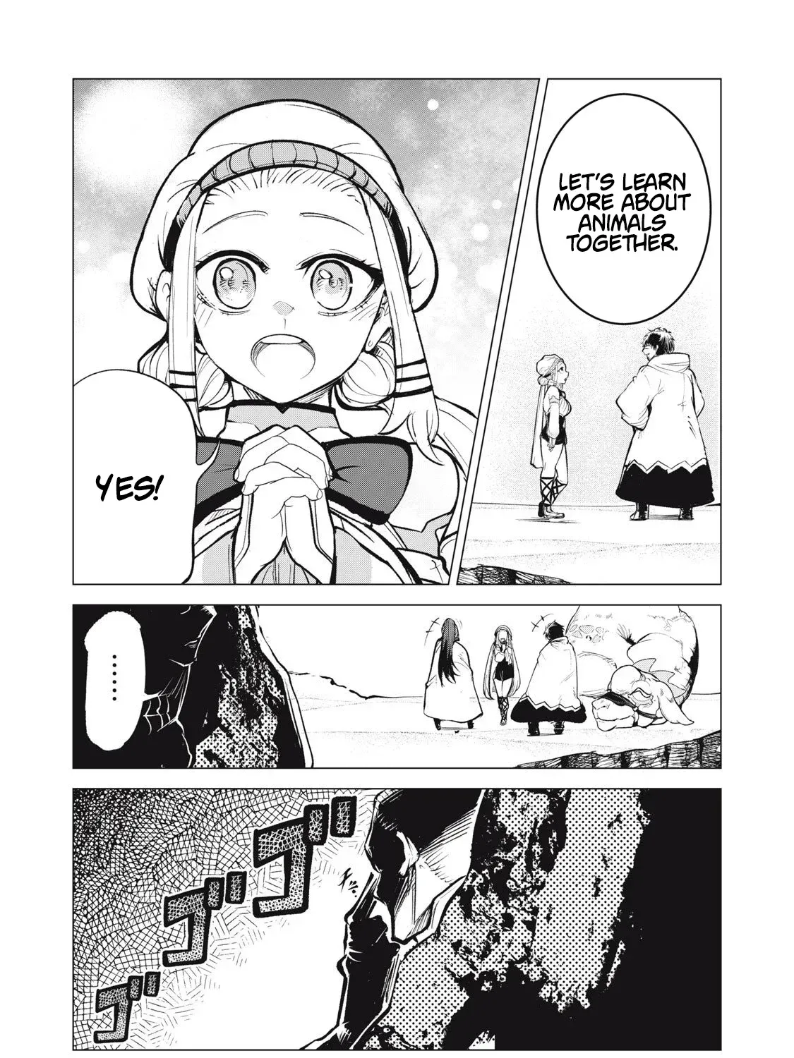 Kuni wo Owareta Ryuushi-san, Hirowareta Ringoku de Ukkari Musou Shite Shimau. ~Jakushou Kokka ga Tairiku Saikyou no Ryuu no Rakuen ni Naru made~ Chapter 34 page 46 - 