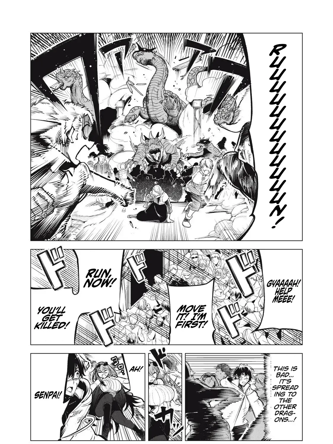 Kuni wo Owareta Ryuushi-san, Hirowareta Ringoku de Ukkari Musou Shite Shimau. ~Jakushou Kokka ga Tairiku Saikyou no Ryuu no Rakuen ni Naru made~ Chapter 35 page 34 - 