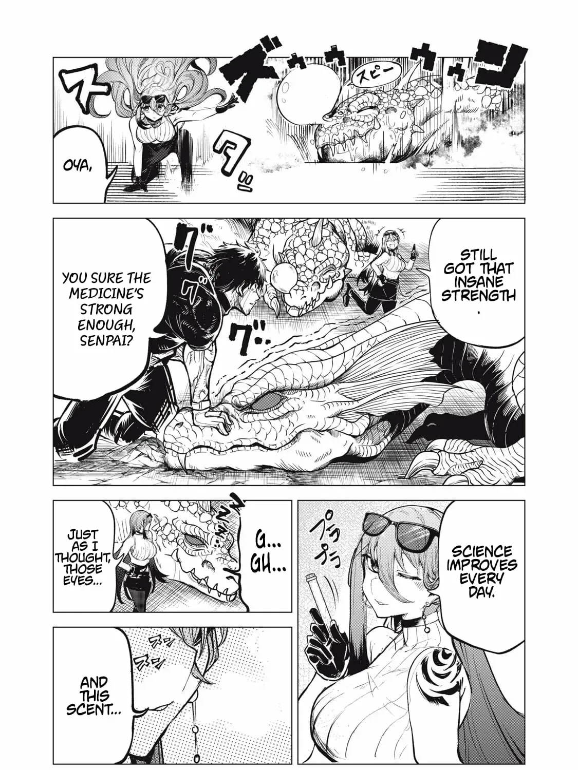 Kuni wo Owareta Ryuushi-san, Hirowareta Ringoku de Ukkari Musou Shite Shimau. ~Jakushou Kokka ga Tairiku Saikyou no Ryuu no Rakuen ni Naru made~ Chapter 36.1 page 12 - 
