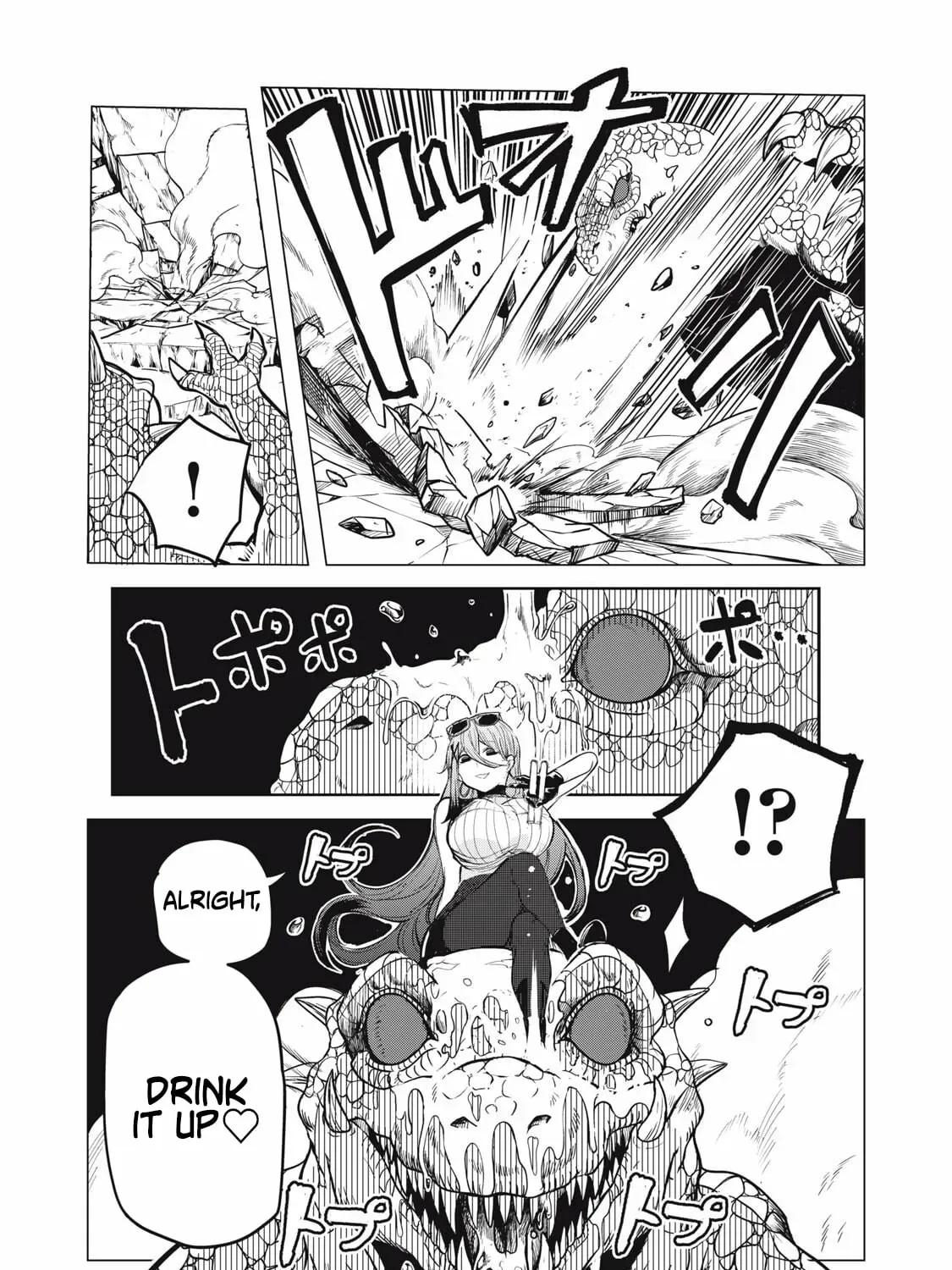 Kuni wo Owareta Ryuushi-san, Hirowareta Ringoku de Ukkari Musou Shite Shimau. ~Jakushou Kokka ga Tairiku Saikyou no Ryuu no Rakuen ni Naru made~ Chapter 36.1 page 10 - 