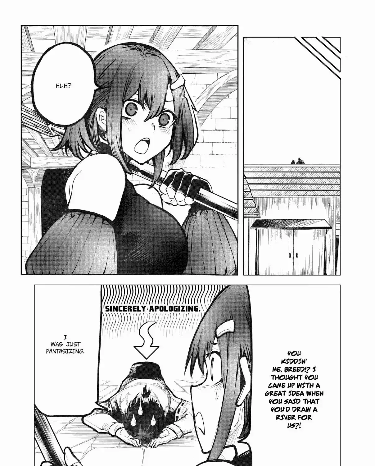Kuni wo Owareta Ryuushi-san, Hirowareta Ringoku de Ukkari Musou Shite Shimau. ~Jakushou Kokka ga Tairiku Saikyou no Ryuu no Rakuen ni Naru made~ Chapter 5 page 8 - 