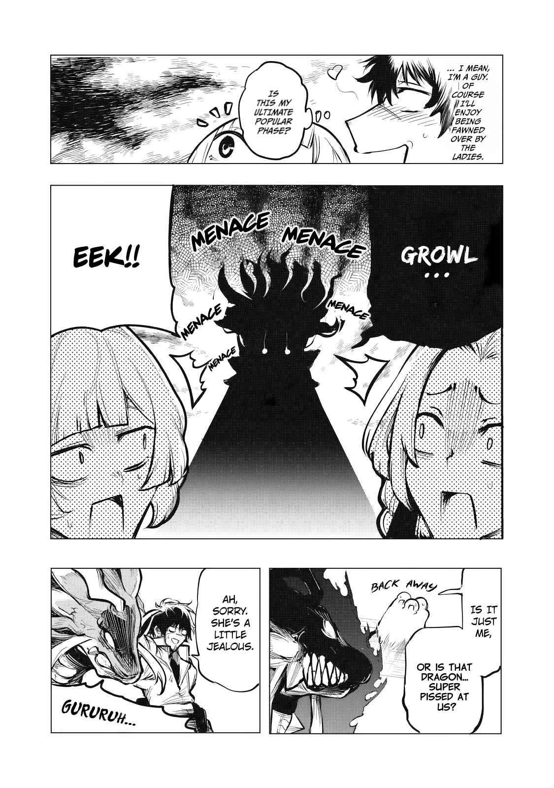 Kuni wo Owareta Ryuushi-san, Hirowareta Ringoku de Ukkari Musou Shite Shimau. ~Jakushou Kokka ga Tairiku Saikyou no Ryuu no Rakuen ni Naru made~ Chapter 7 page 13 - 